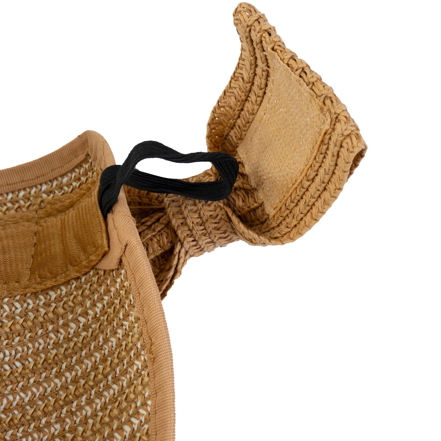 Magid Two Tone Straw  Fold Up Roll Up Visor