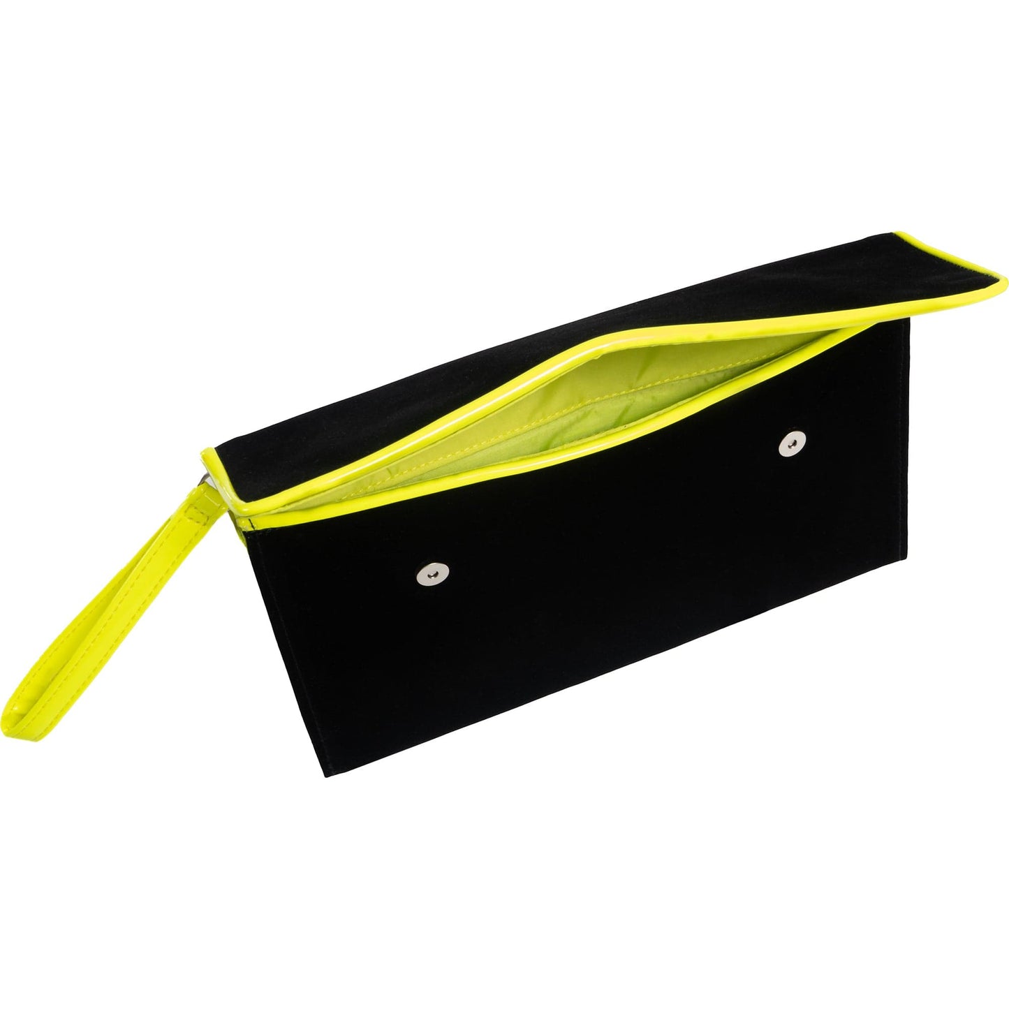 Giannini 4 Pack Velvet & Neon Large Clutch Wristlet Pouch