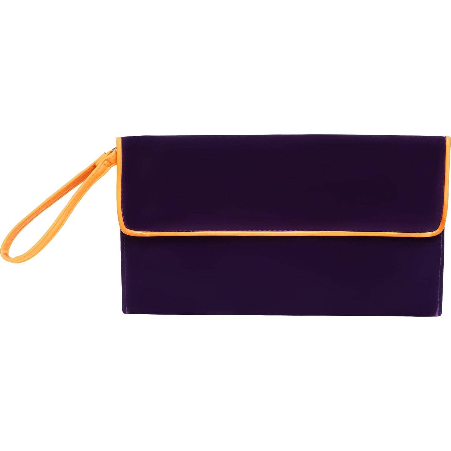 Giannini 4 Pack Velvet & Neon Large Clutch Wristlet Pouch