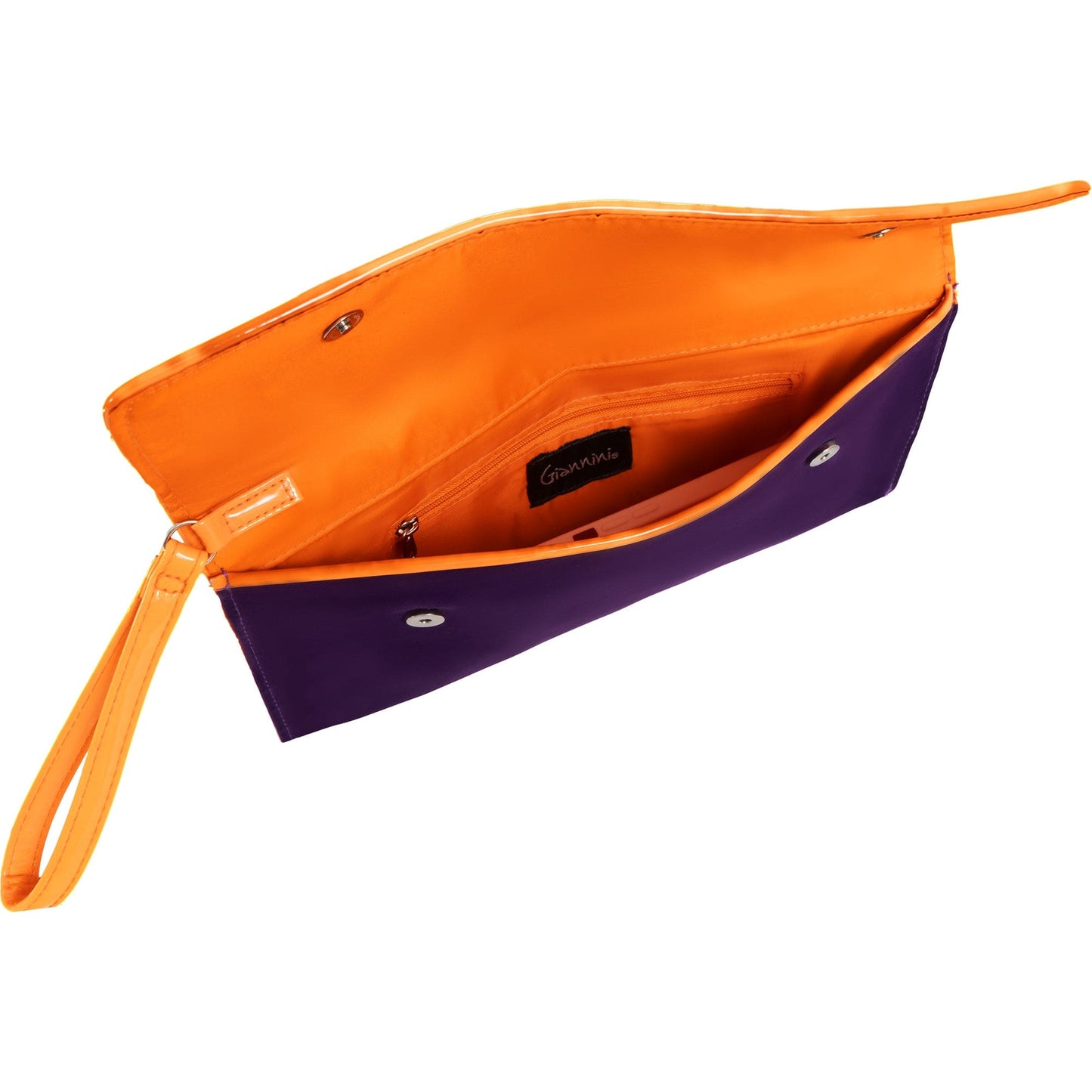 Giannini 4 Pack Velvet & Neon Large Clutch Wristlet Pouch