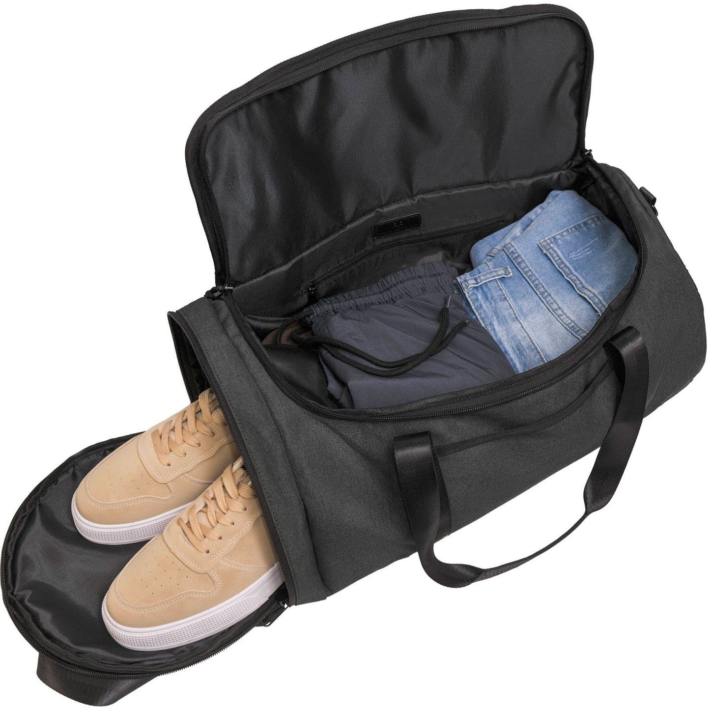 The Artemis | 20-In Two Tone Nylon Weekender Duffle