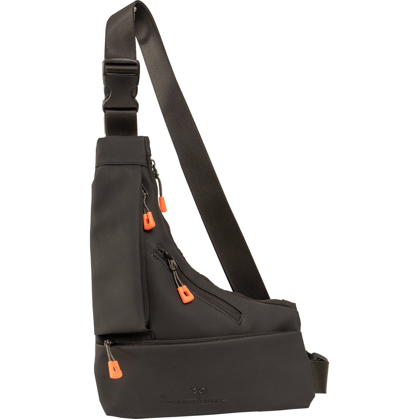 Jack Abrahams The Warren | 14-In Smooth Tarpaulin Crossbody Sling Bag