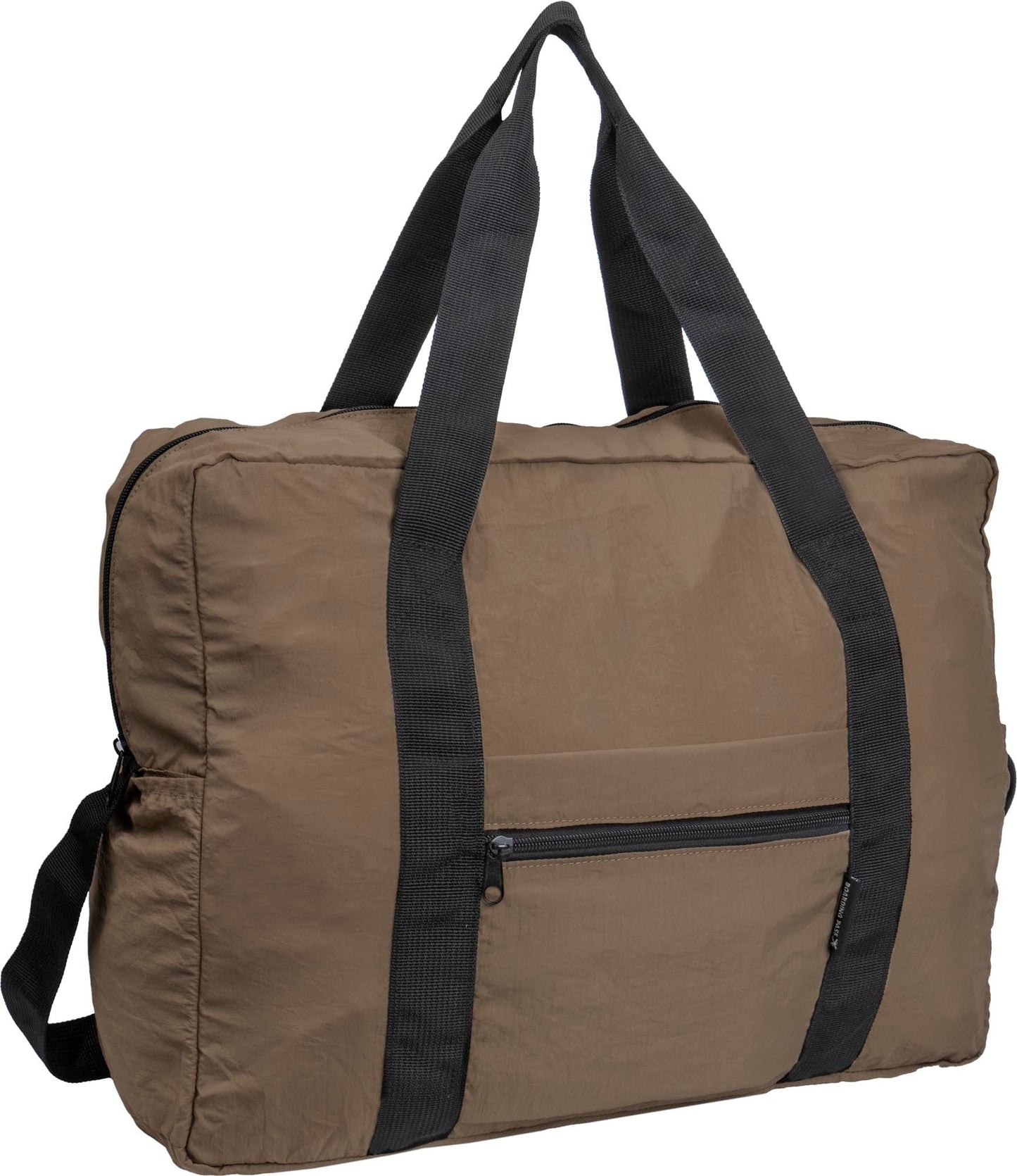 Boarding Pass Recycled Foldable & Packable Pouch Duffel Travel Bag