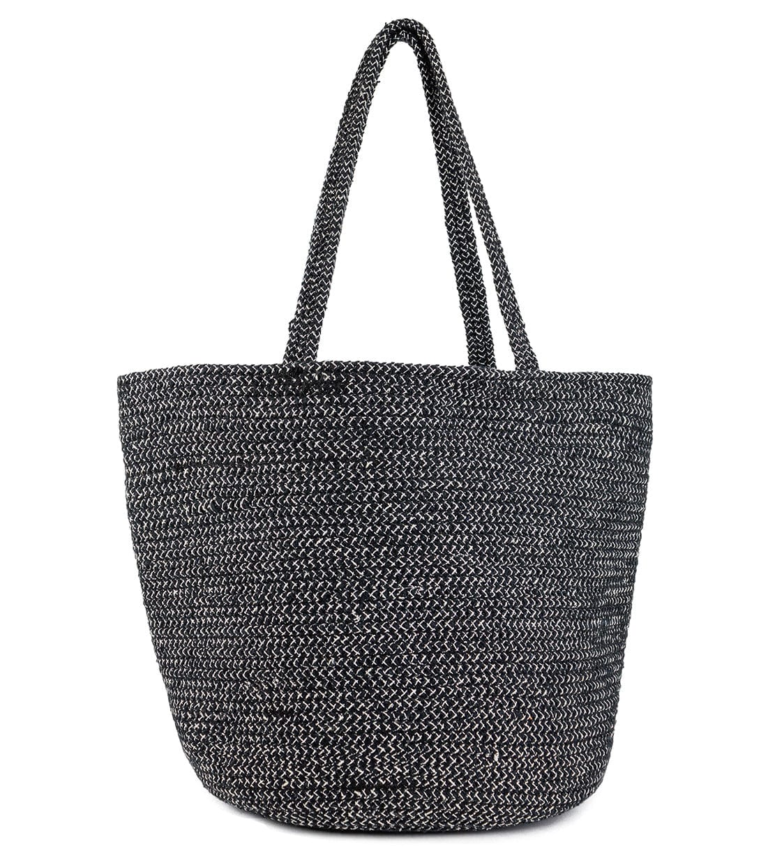 Cotton Woven Metallic Lurex Tote