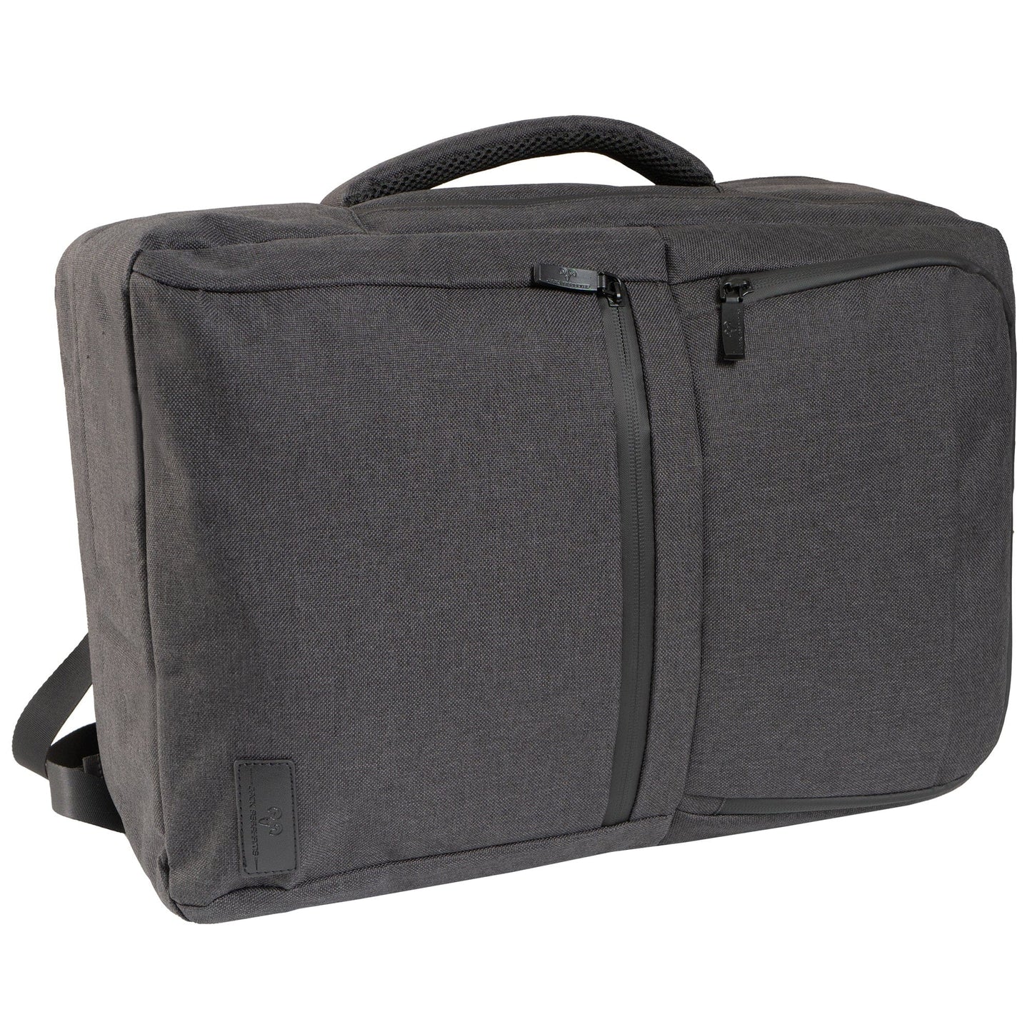 Jack Abrahams The Bristol Twill Nylon 19-In Convertible Travel Backpack