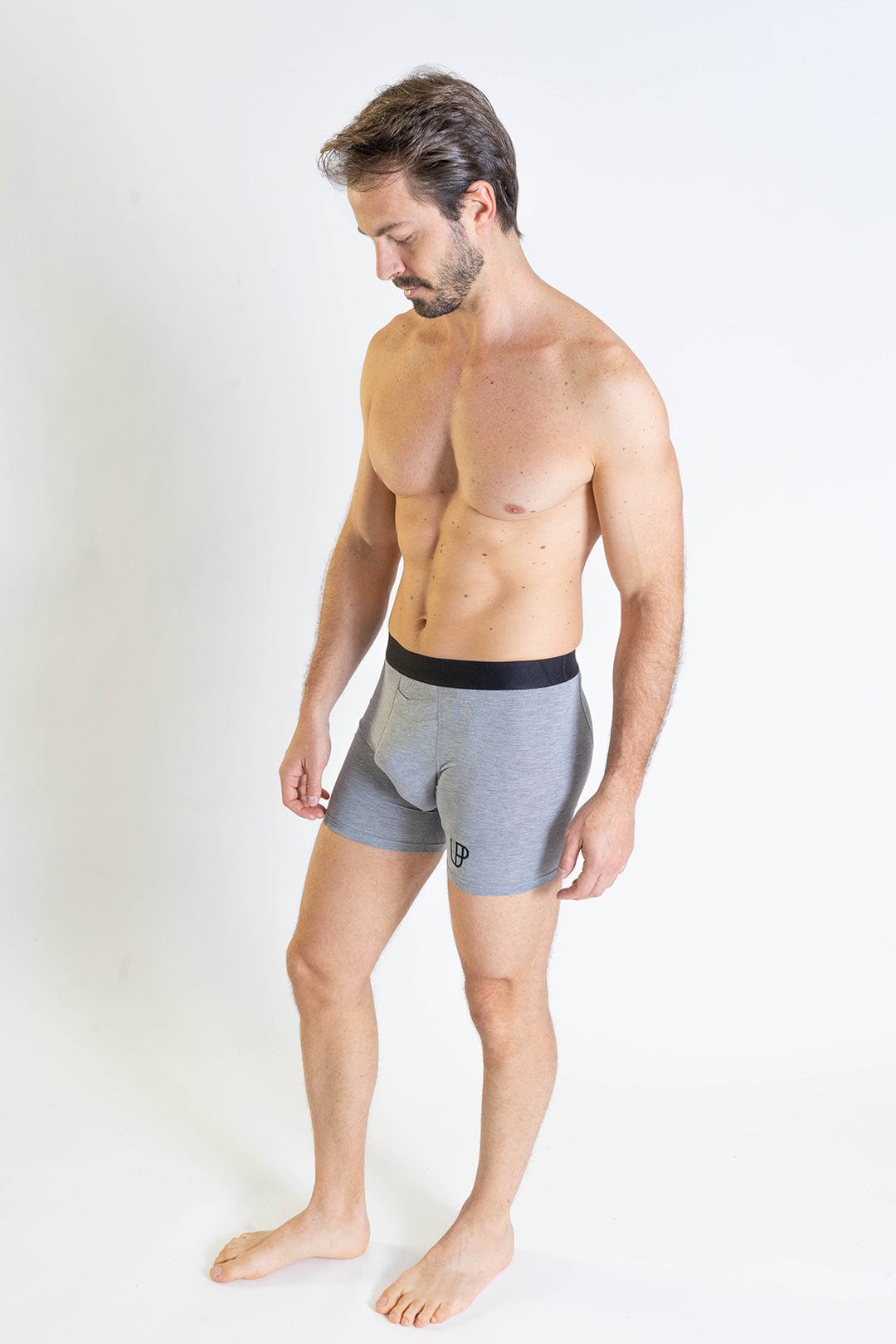 UP Boxers Heather Gray Modal Boxer Brief