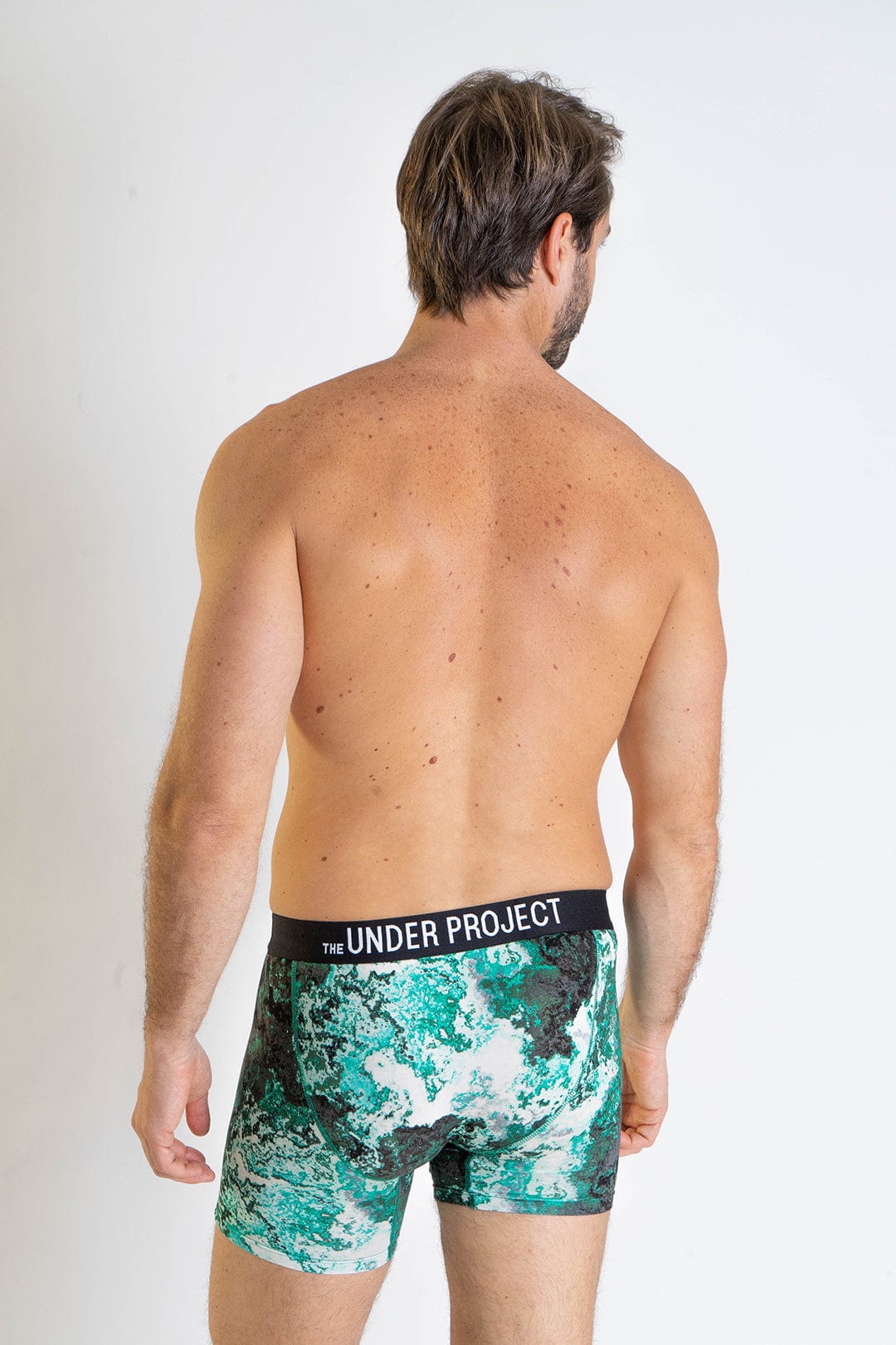 Veil Camo x UP Boxers Woods Green Camo Print Modal Boxer Brief