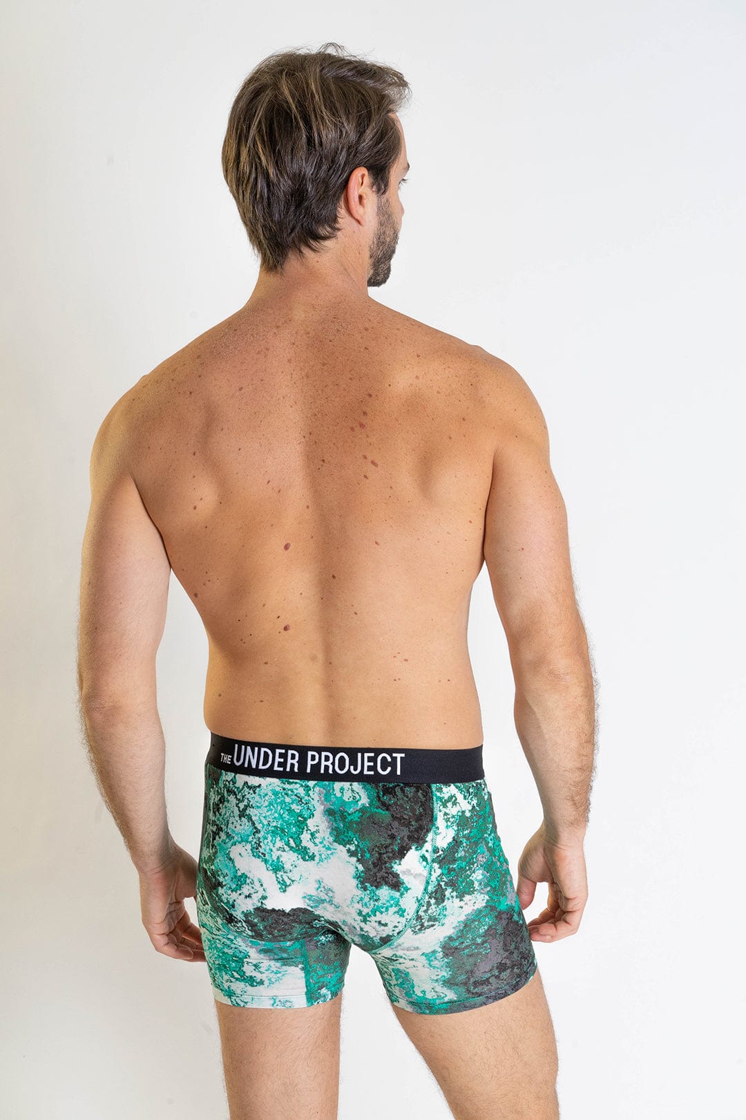 Veil Camo x UP Boxers Woods Green Camo Print Modal Boxer Brief