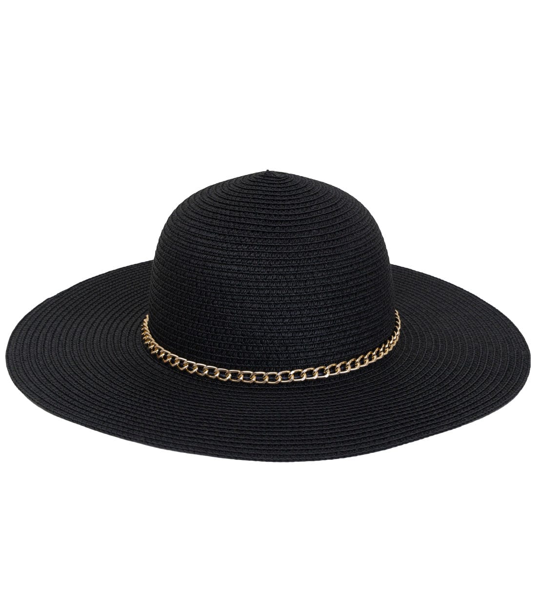Magid Chain Link Brim Straw Floppy Sun Hat