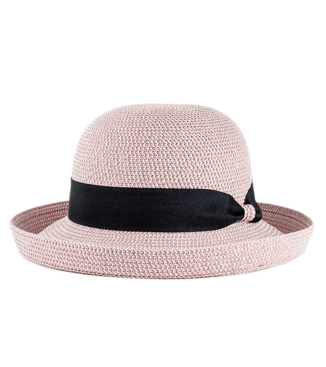 Magid Two Tone Straw Bow Kettle Hat