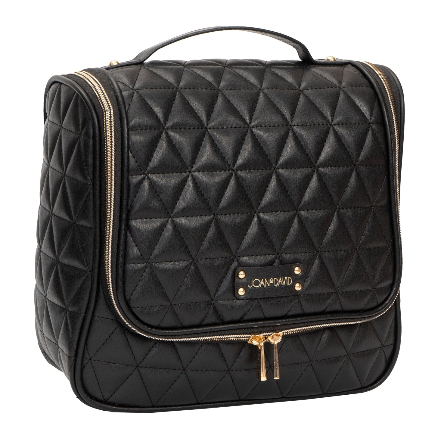 Joan & David The Triangle Quilted Hanging Toiletry Bag