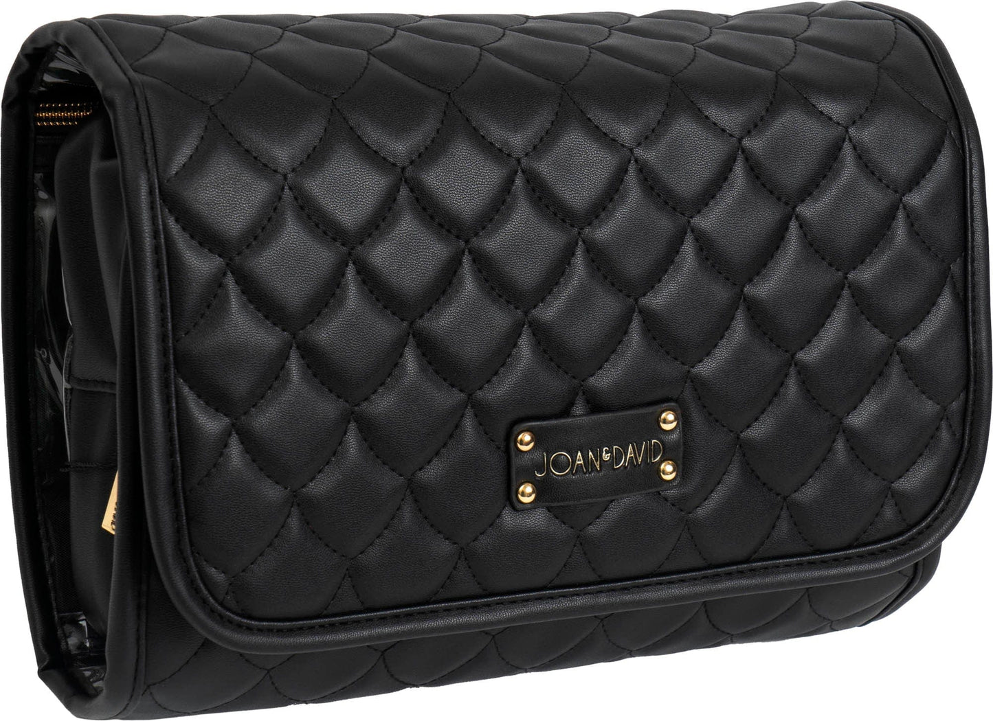 Joan & David The Teardrop Quilted Roll Hanging Toiletry Bag