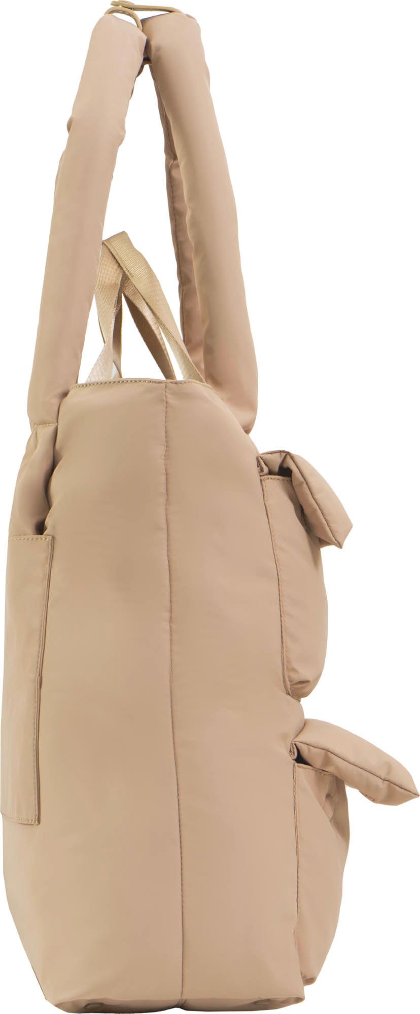 Joan and David Cargo Puffer Nylon Tote