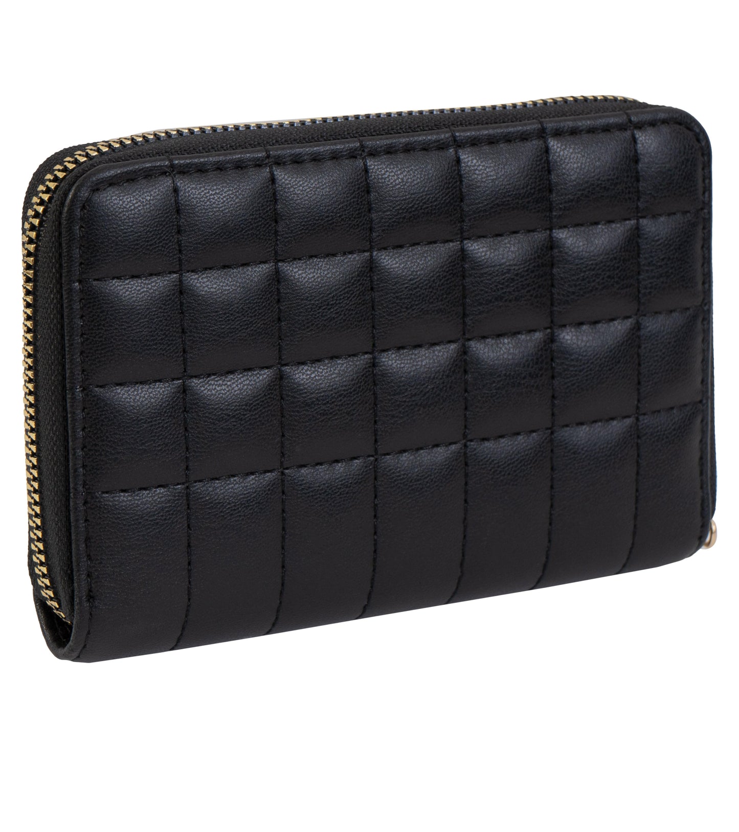 Rebecca & Rifka Smooth Boxed Quilt Medallion Zip Indexer Wallet