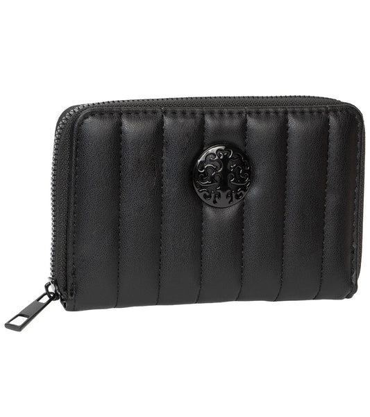 Rebecca & Rifka Smooth Tubular Quilt Medallion Zip Indexer Wallet