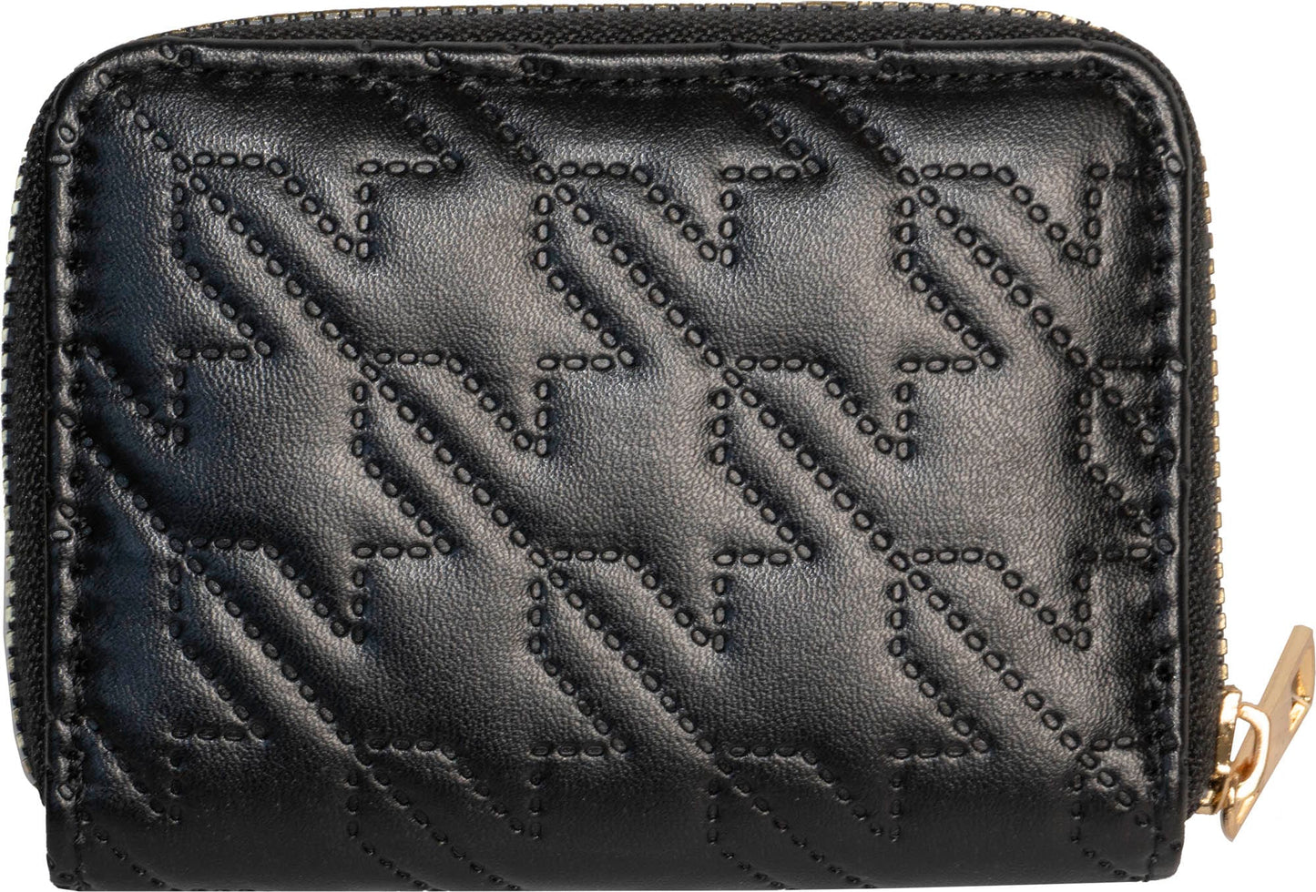 Rebecca & Rifka Smooth Houndstooth Quilt Medallion Zip Accordian Wallet