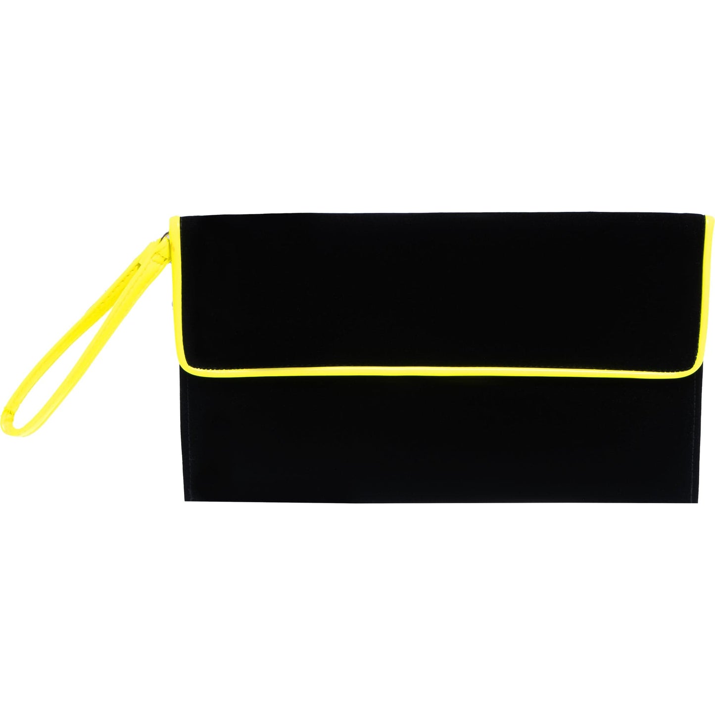 Giannini 4 Pack Velvet & Neon Large Clutch Wristlet Pouch