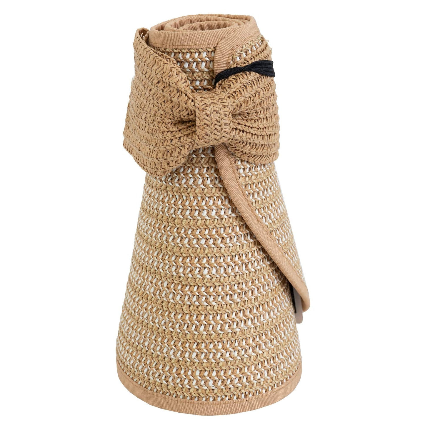 Magid Two Tone Straw  Fold Up Roll Up Visor