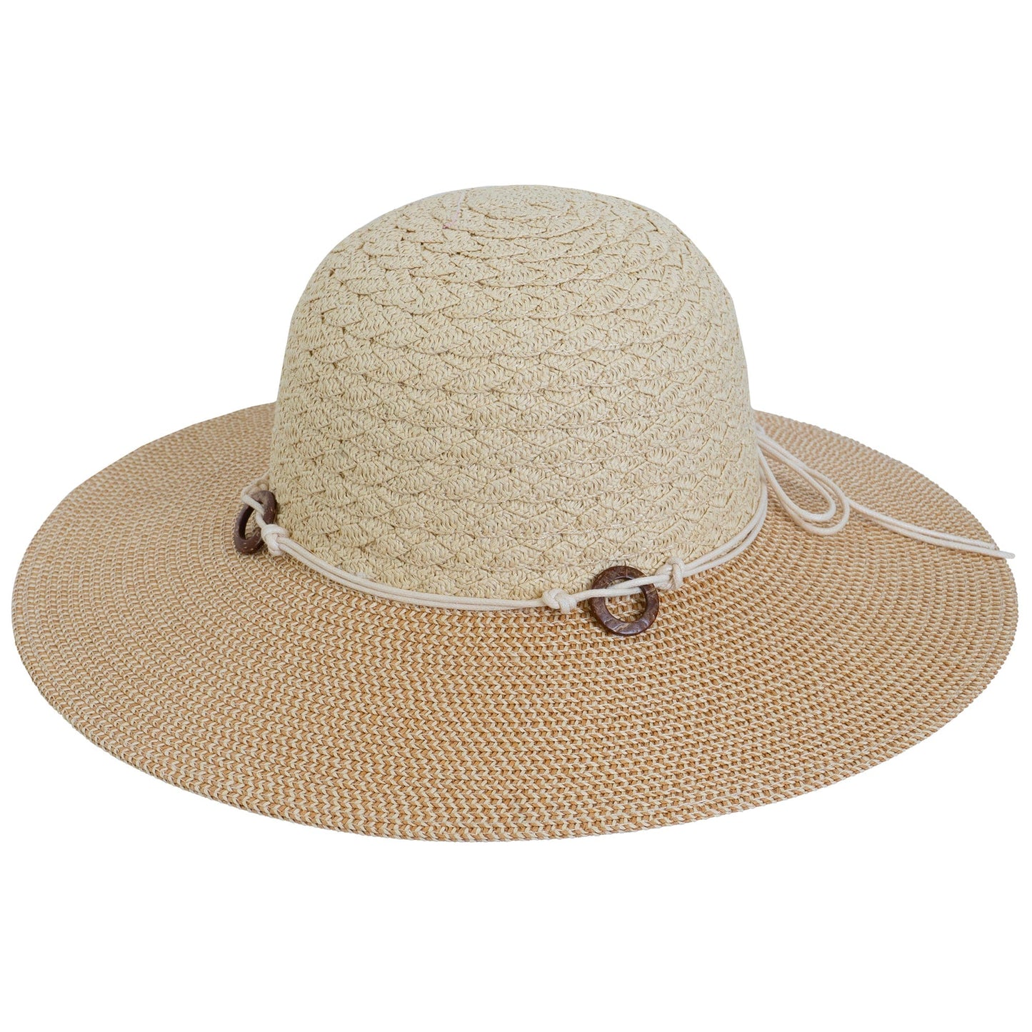 Magid Straw Bow Floppy Hat