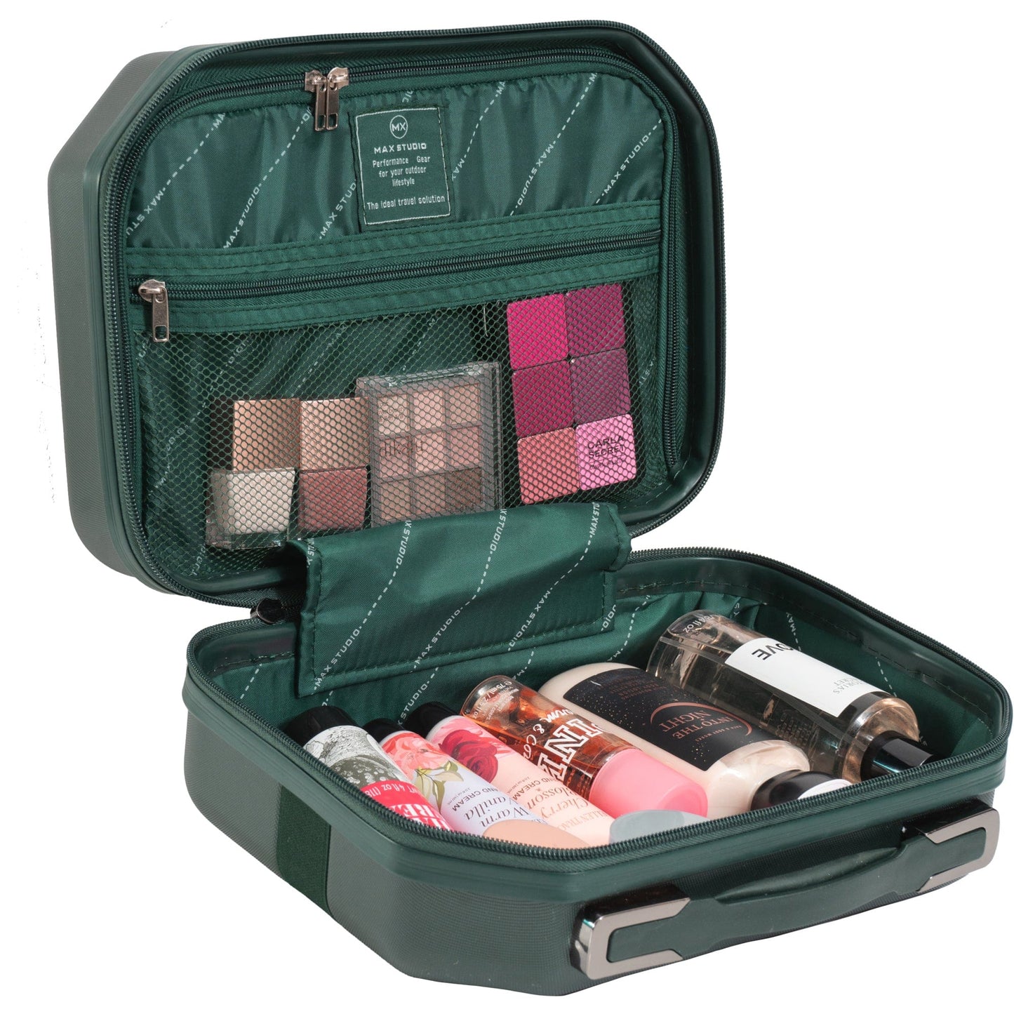 Max Studio ABS Hard Sided 3-Piece The Hexagon Luggage Set