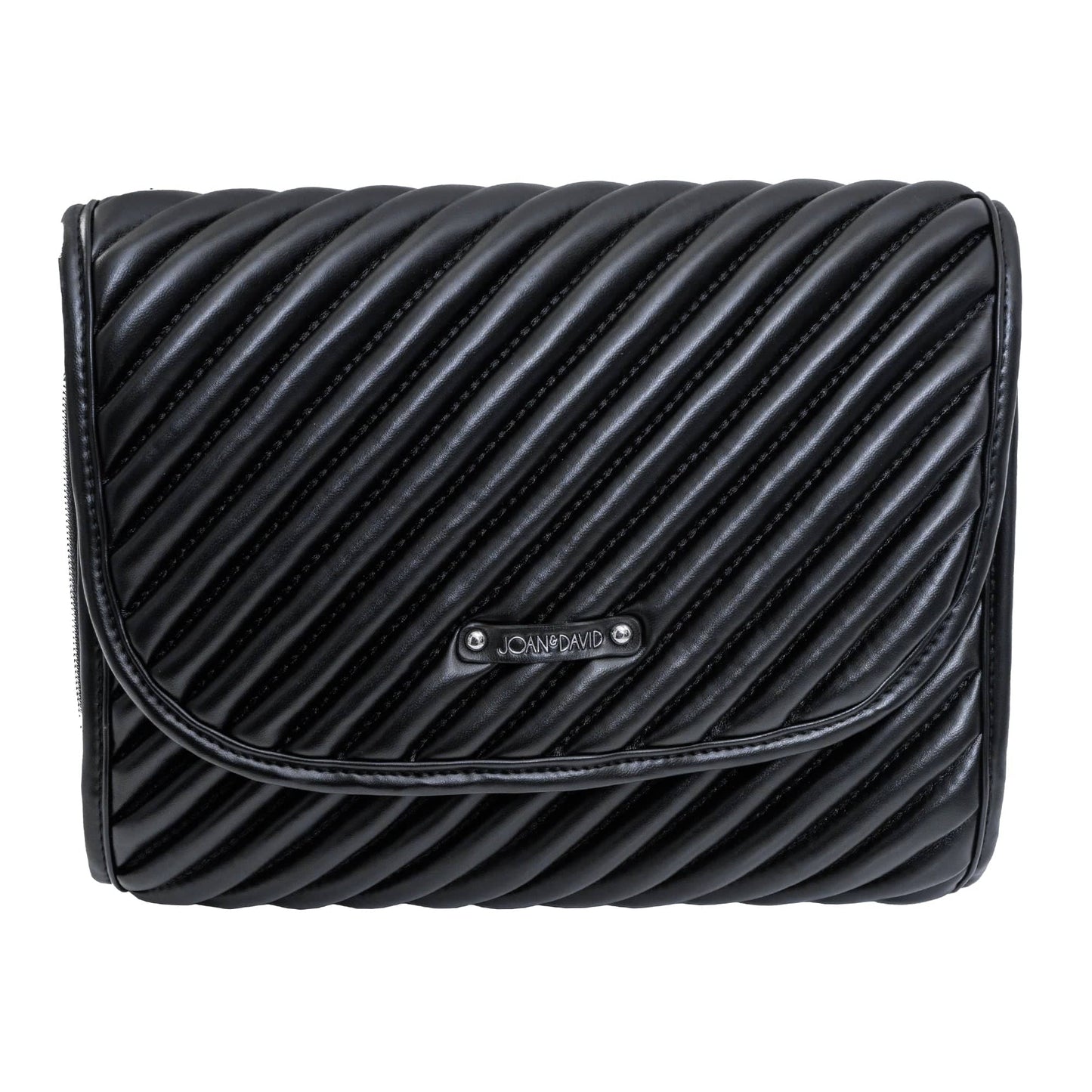 Joan & David The Small Hanging Diagonal Quilted Toiletry Case