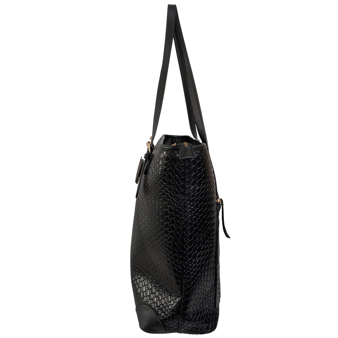 Ellen Tracy 18 Inch Croco Large Travel Workbook Tote Bag