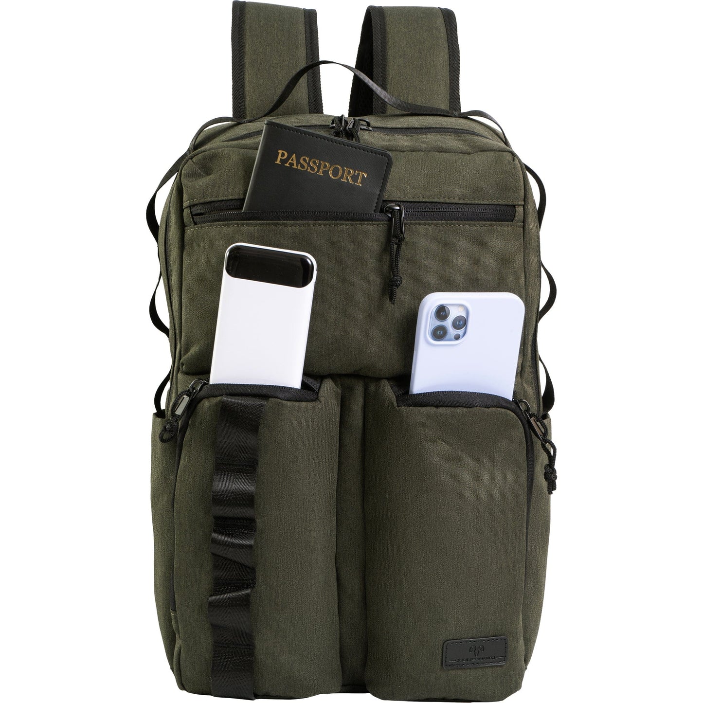 The Artemis | 18-In Two Tone Nylon Workbook Backpack