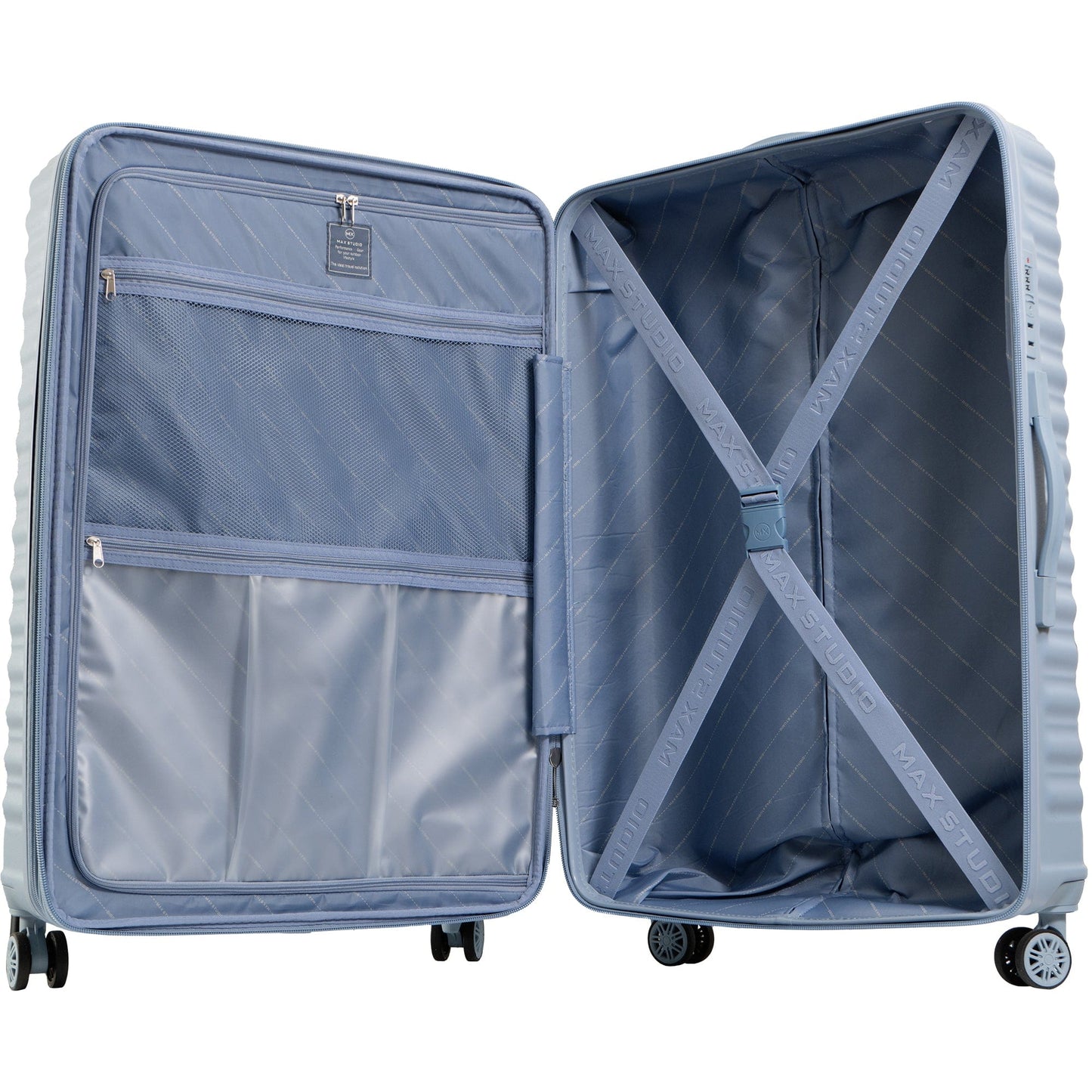 Max Studio The Auckland ABS 2-Piece Hard-Sided Luggage Set