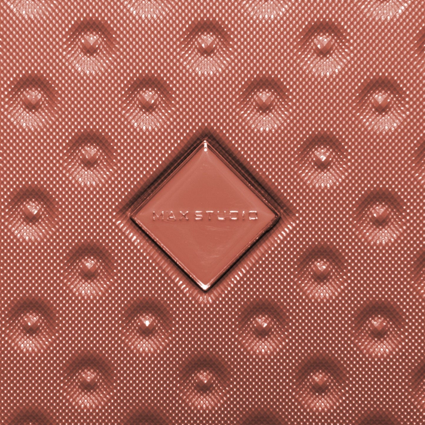 Max Studio Tonal Tufted ABS 2-Piece Hard-Sided Luggage Set