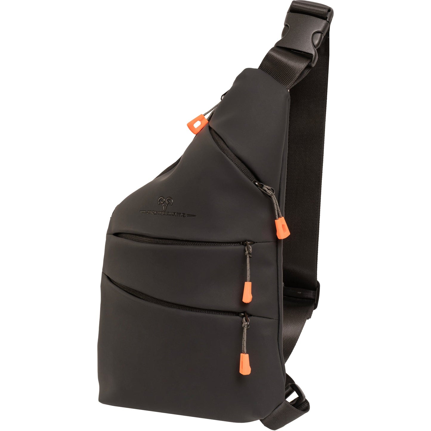 Jack Abrahams The Loredo | 14-In Smooth Tarpaulin Crossbody Sling Bag