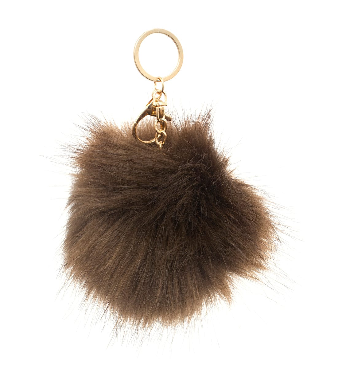 Rebecca & Rifka Faux Fur Pom Pom Keychain/Bag Charm