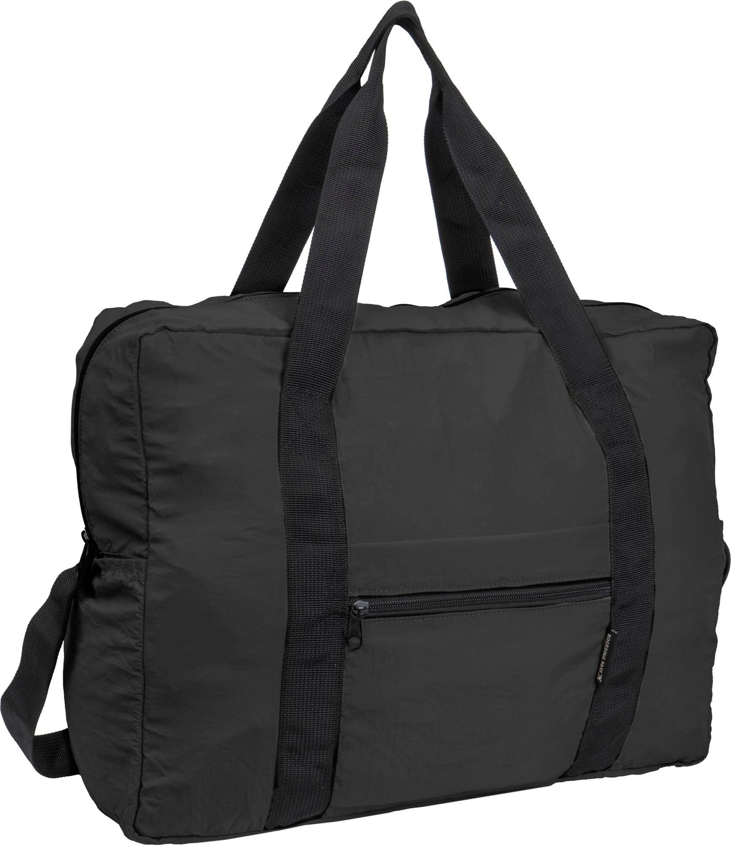 Boarding Pass Recycled Foldable & Packable Pouch Duffel Travel Bag
