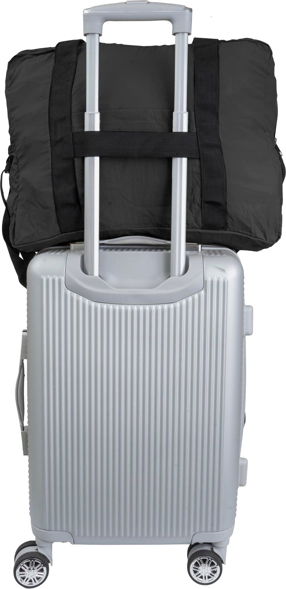 Boarding Pass Recycled Foldable & Packable Pouch Duffel Travel Bag