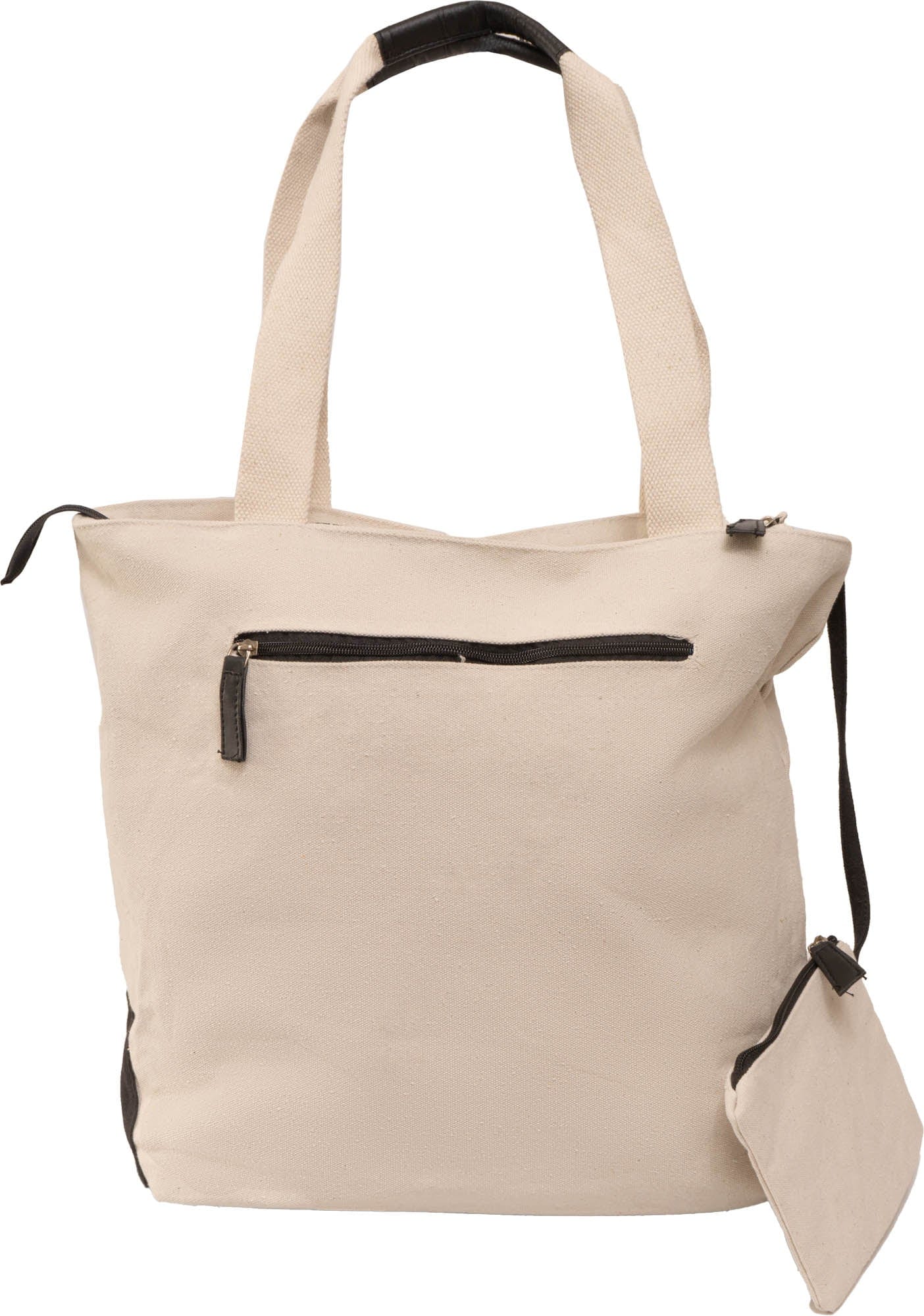 Magid Canvas "THE FUTURE IS FEMALE" Script Tote With Pouch