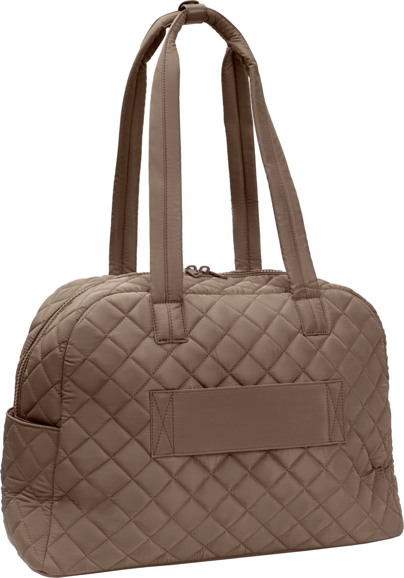 Ellen Tracy 20 Inch Diamond Nylon Quilted Travel Duffel