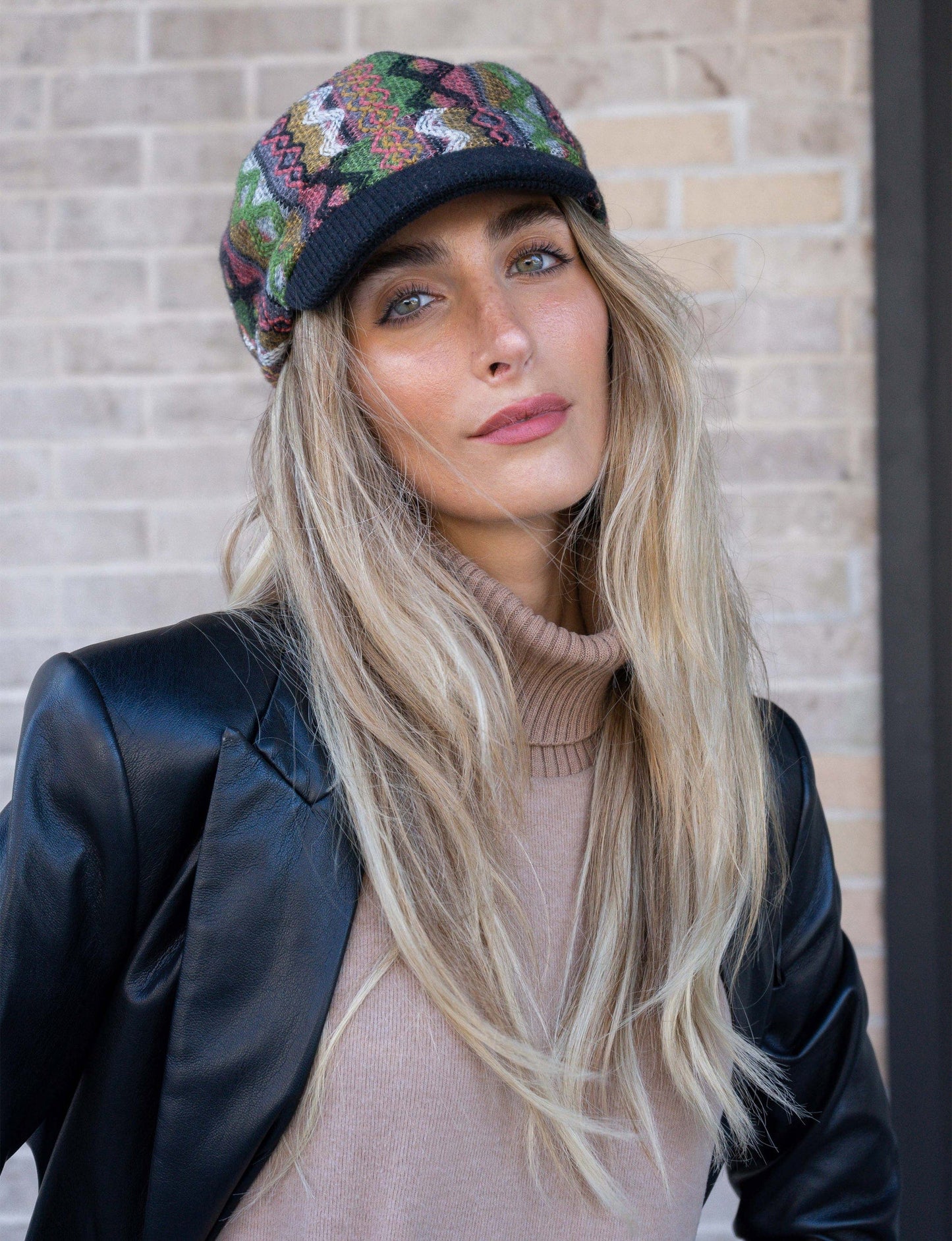 Magid Geometric Print Cadet Cap