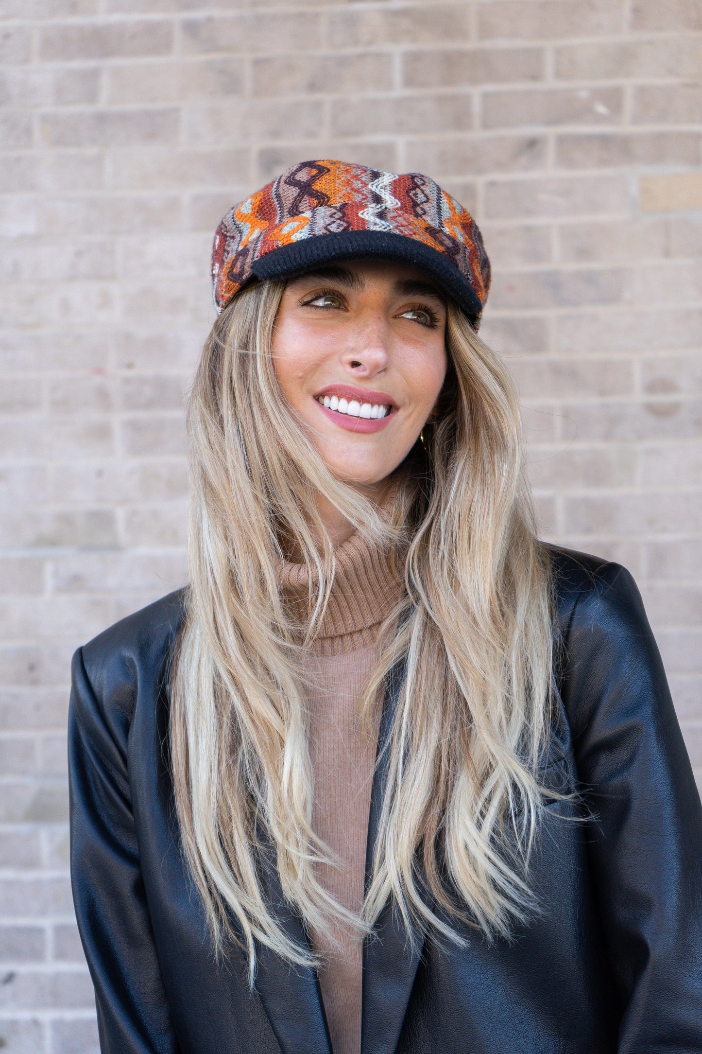 Magid Geometric Print Cadet Cap