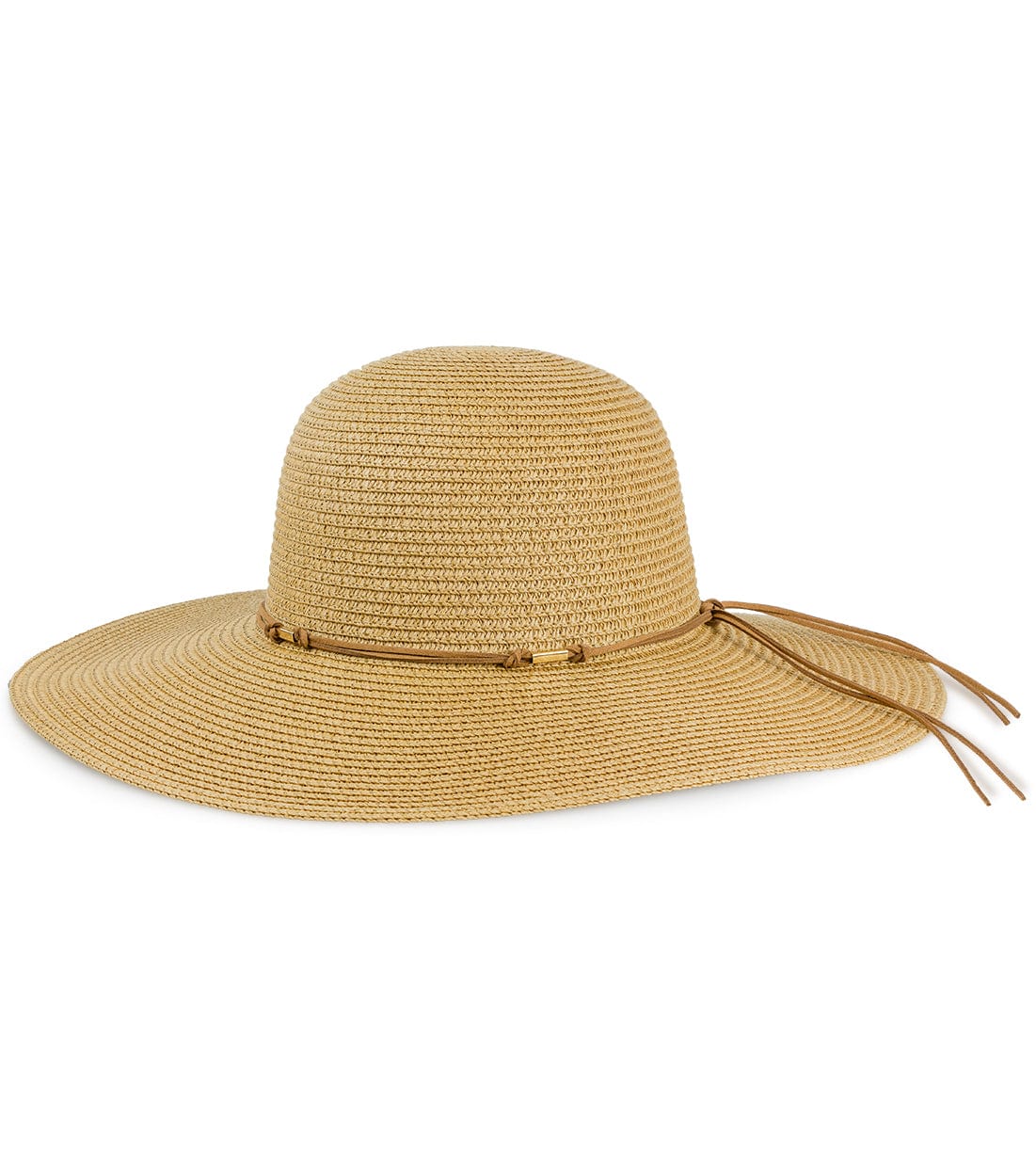 Magid Straw Tie Crown Floppy Hat