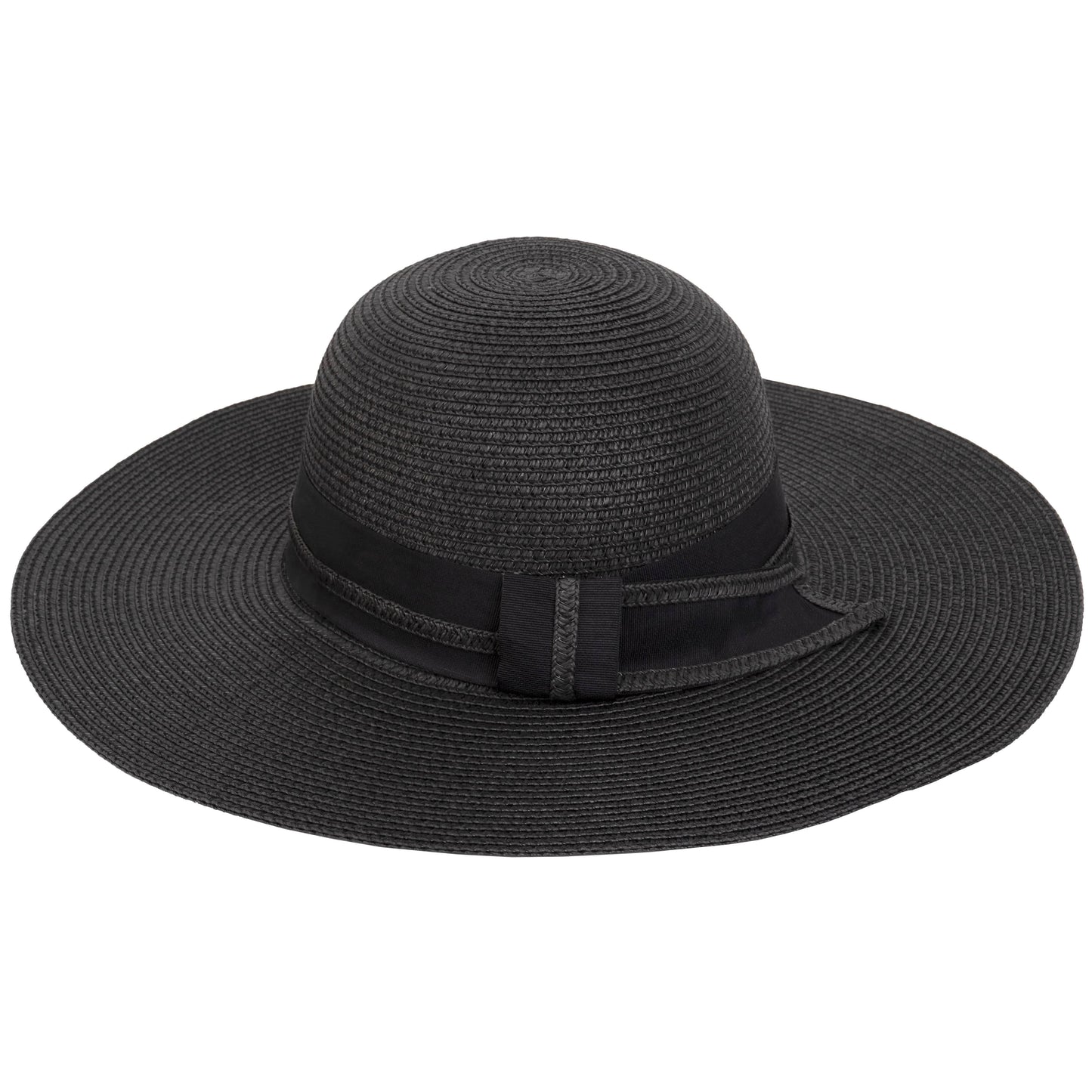 Magid Ribbon Straw Floppy Hat