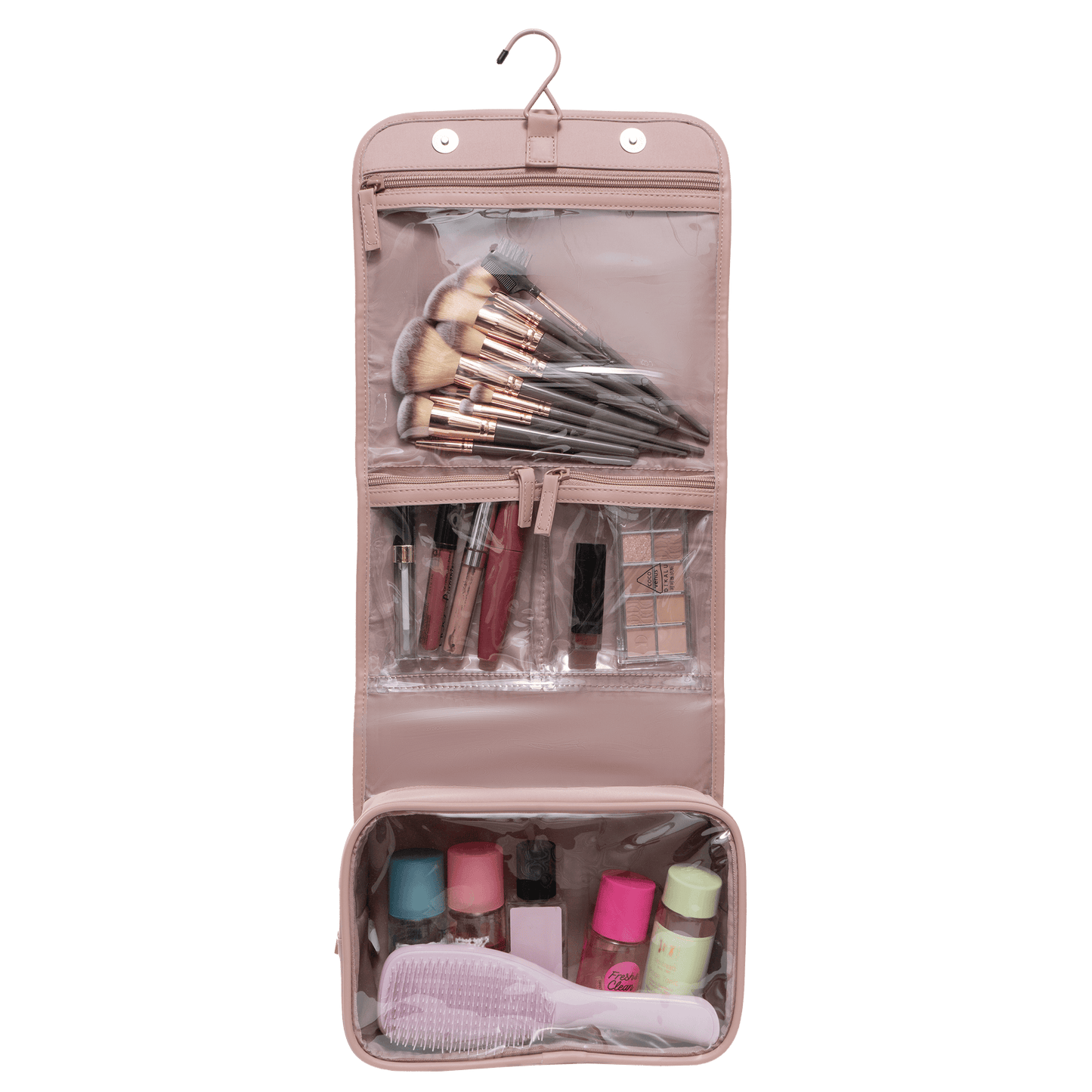 Joan & David High Density Sport Nylon Roll Hanging Toiletry Organizer Bag