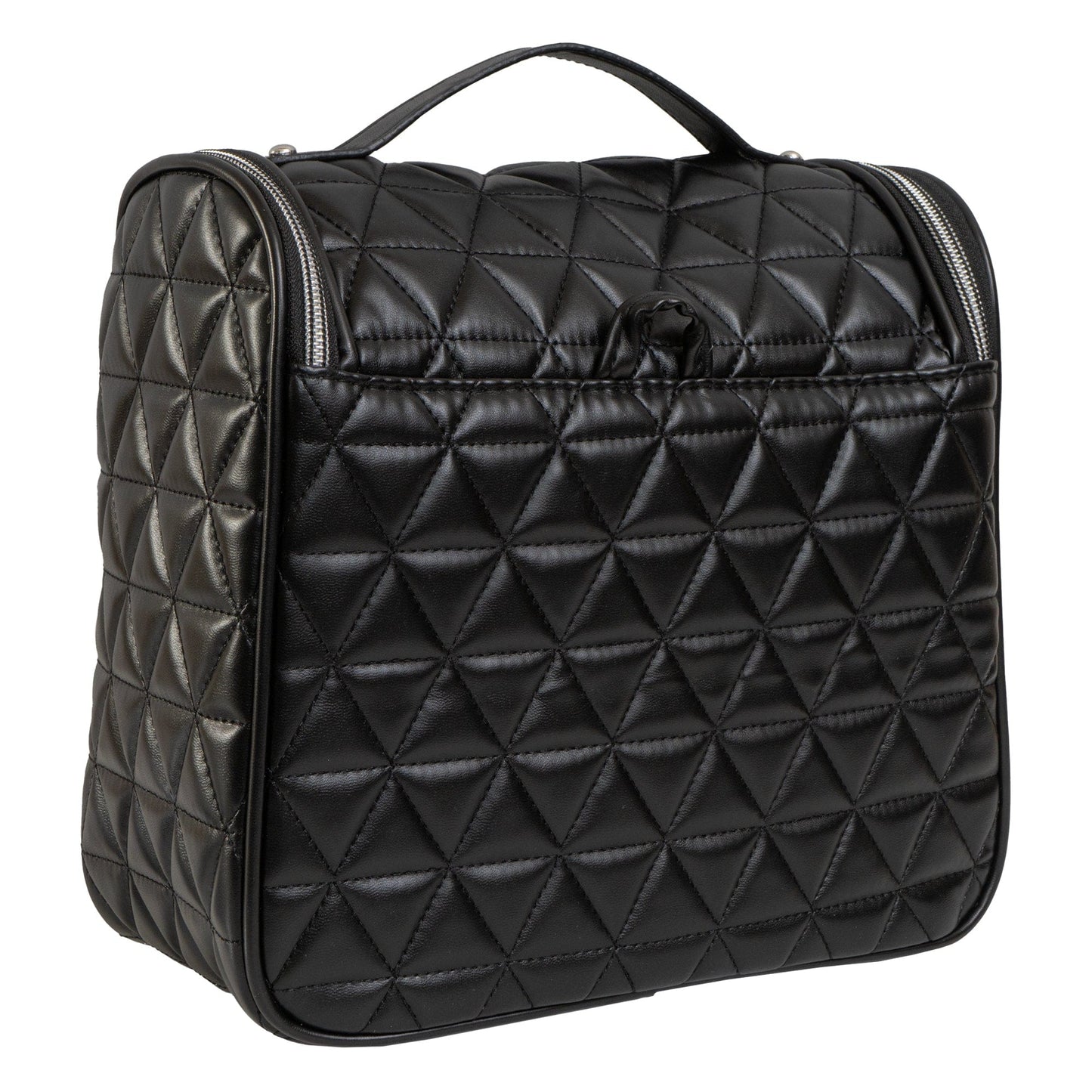 Joan & David The Triangle Quilted Hanging Toiletry Bag