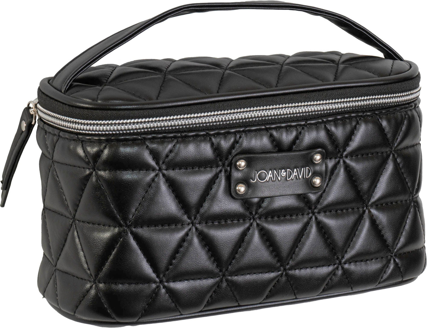 Joan & David The Triangle Quilted 4 Piece Cosmetic Bag Set