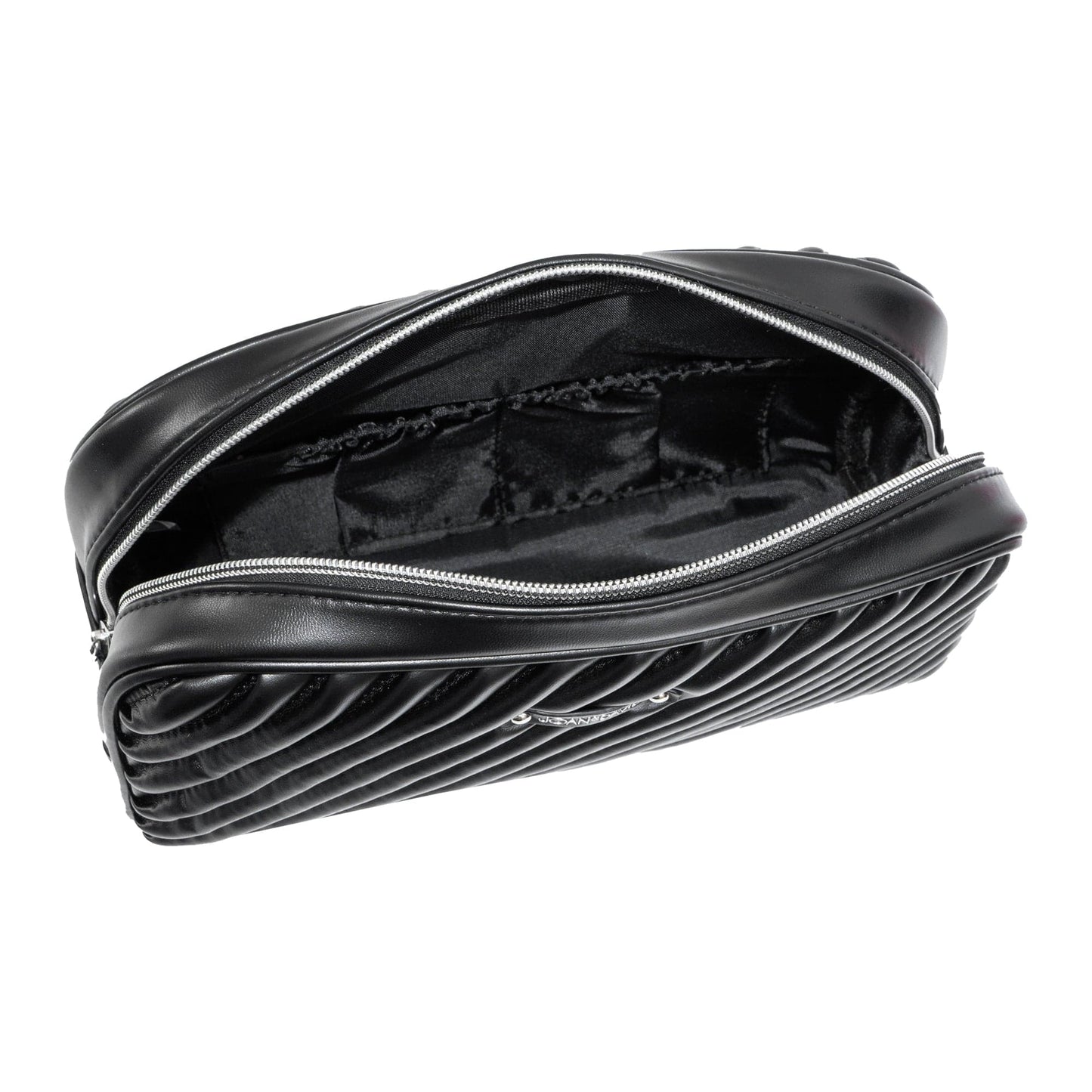 Joan & David The Diagonal Quilted Toiletry Case