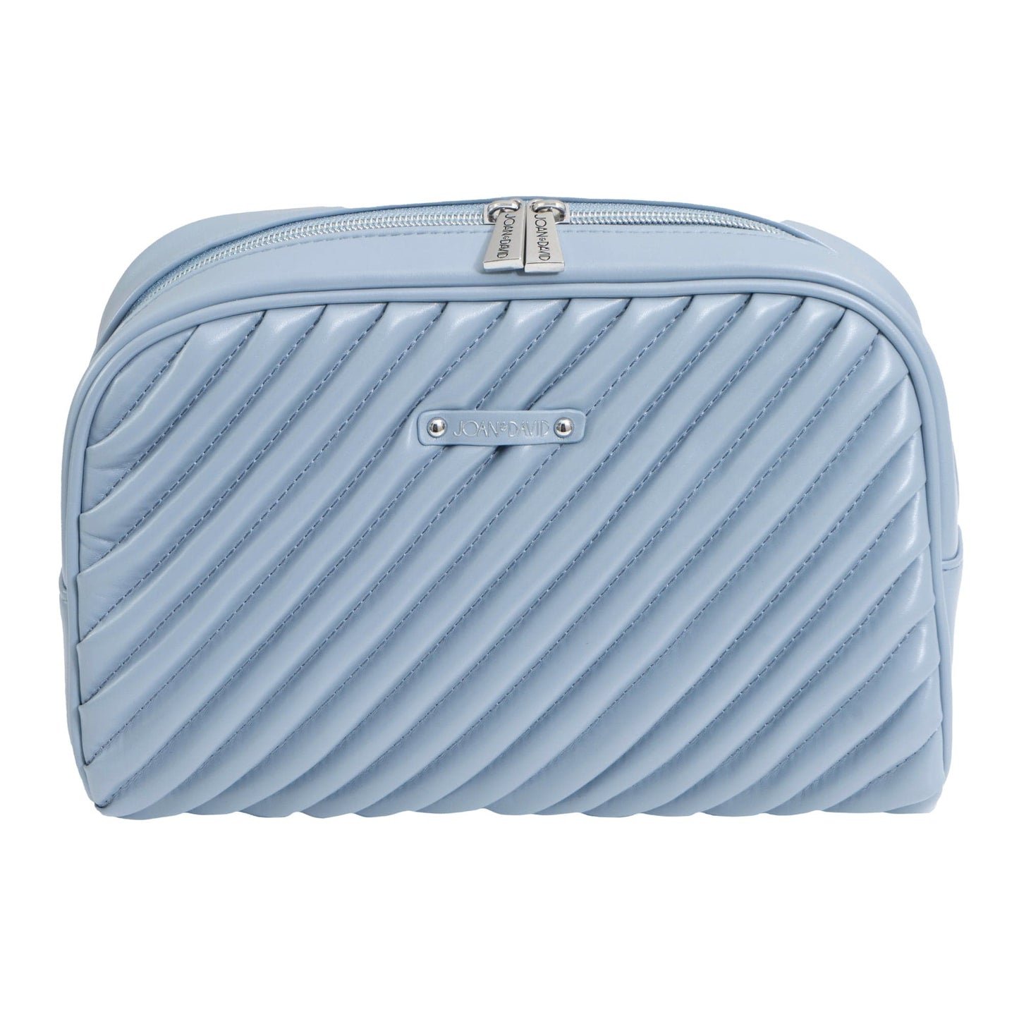 Joan & David The Diagonal Quilted Toiletry Case
