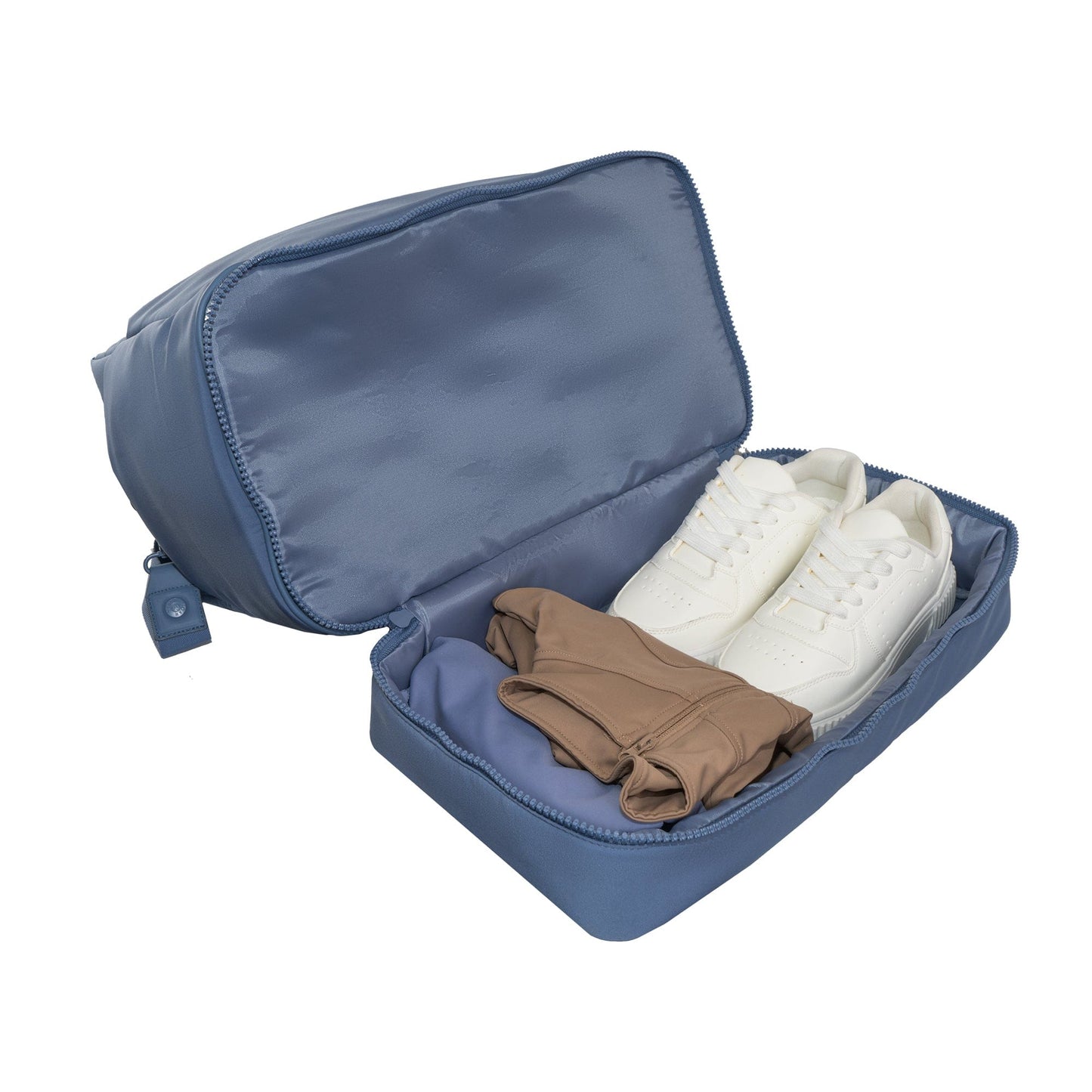 Joan & David 18 Inch High Density Sport Nylon Drop Bottom Duffel Bag