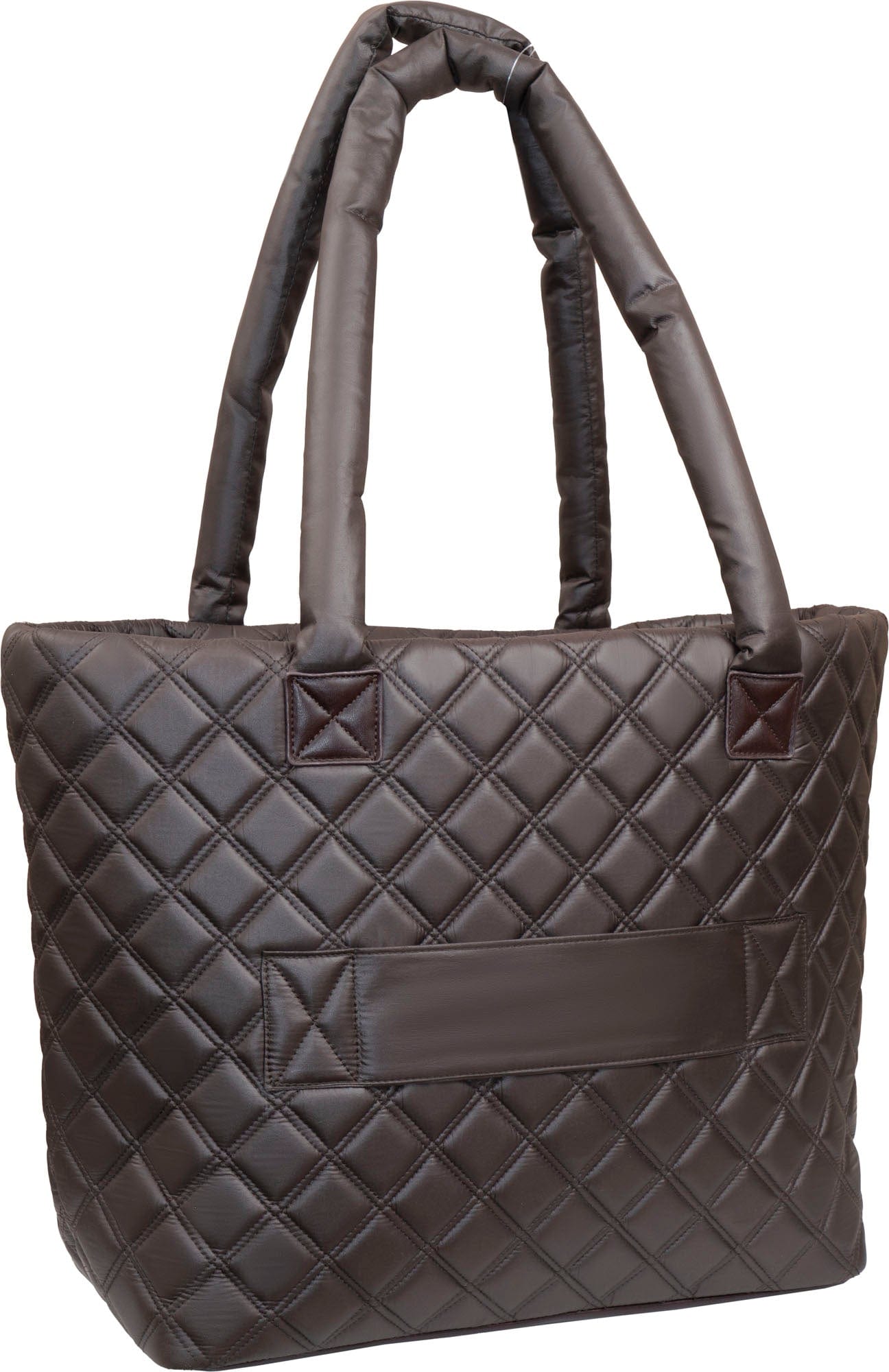 Joan & David Diamond Quilted Parachute Nylon Travel Tote