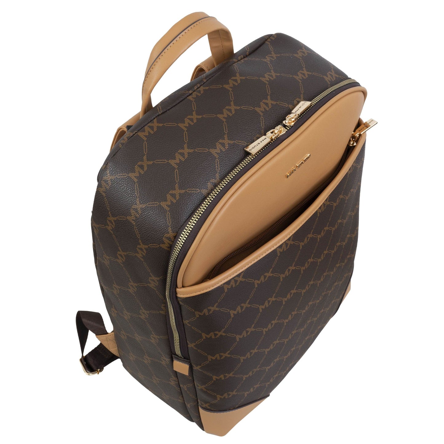 Max Studio 17" Signature Pebble Grain Backpack