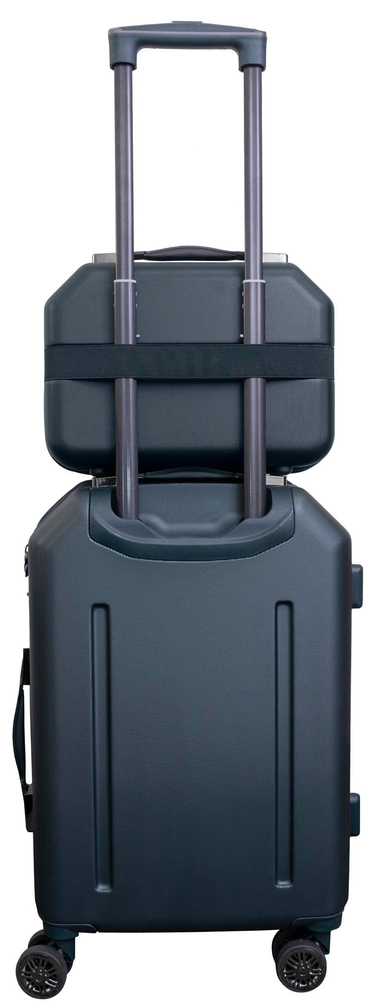 Max Studio ABS Hard Sided 3-Piece The Hexagon Luggage Set