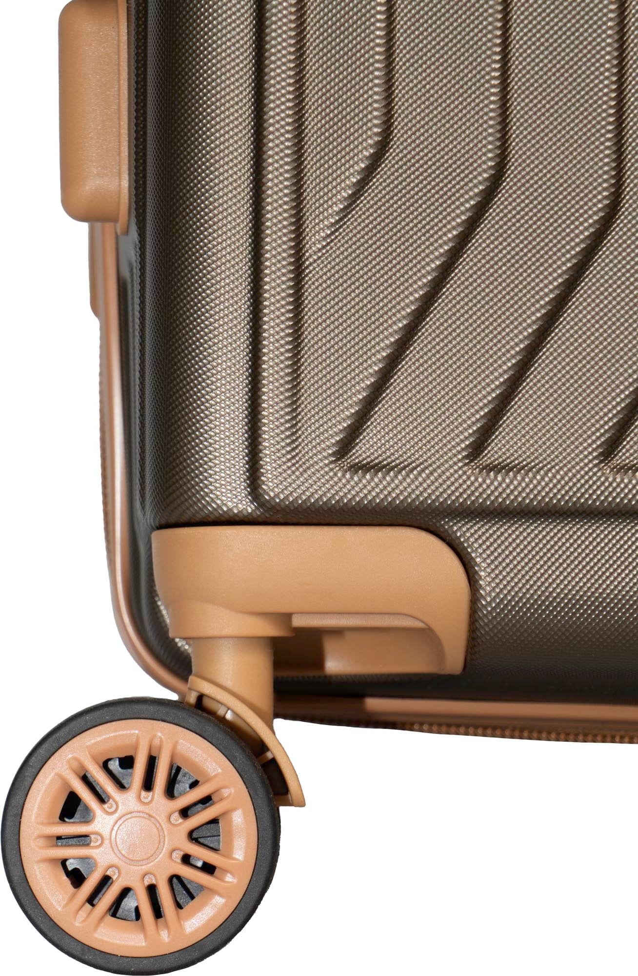 Max Studio The Edin ABS 3-Piece Hard Sided Luggage Set