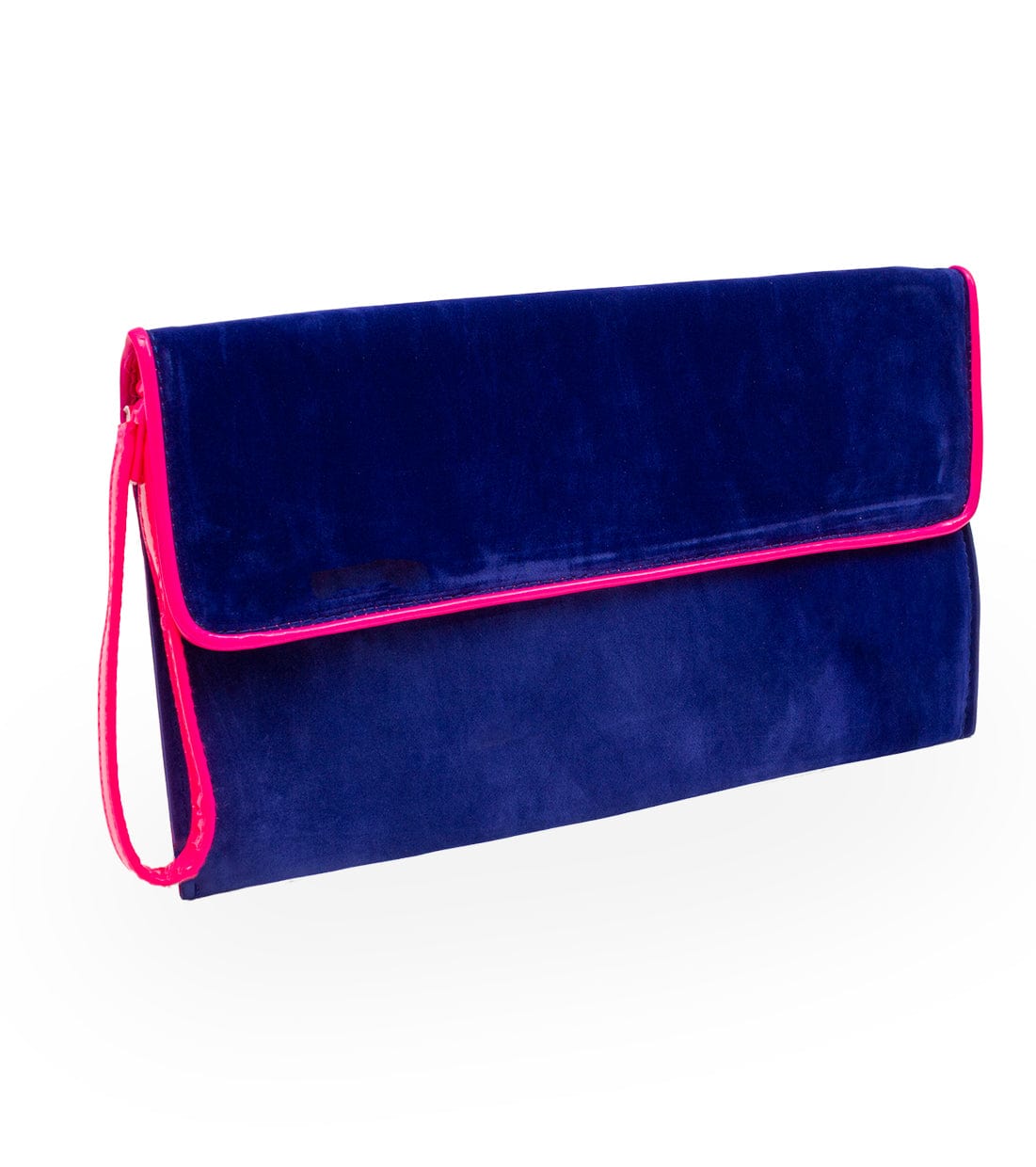 Giannini 4 Pack Velvet & Neon Large Clutch Wristlet Pouch